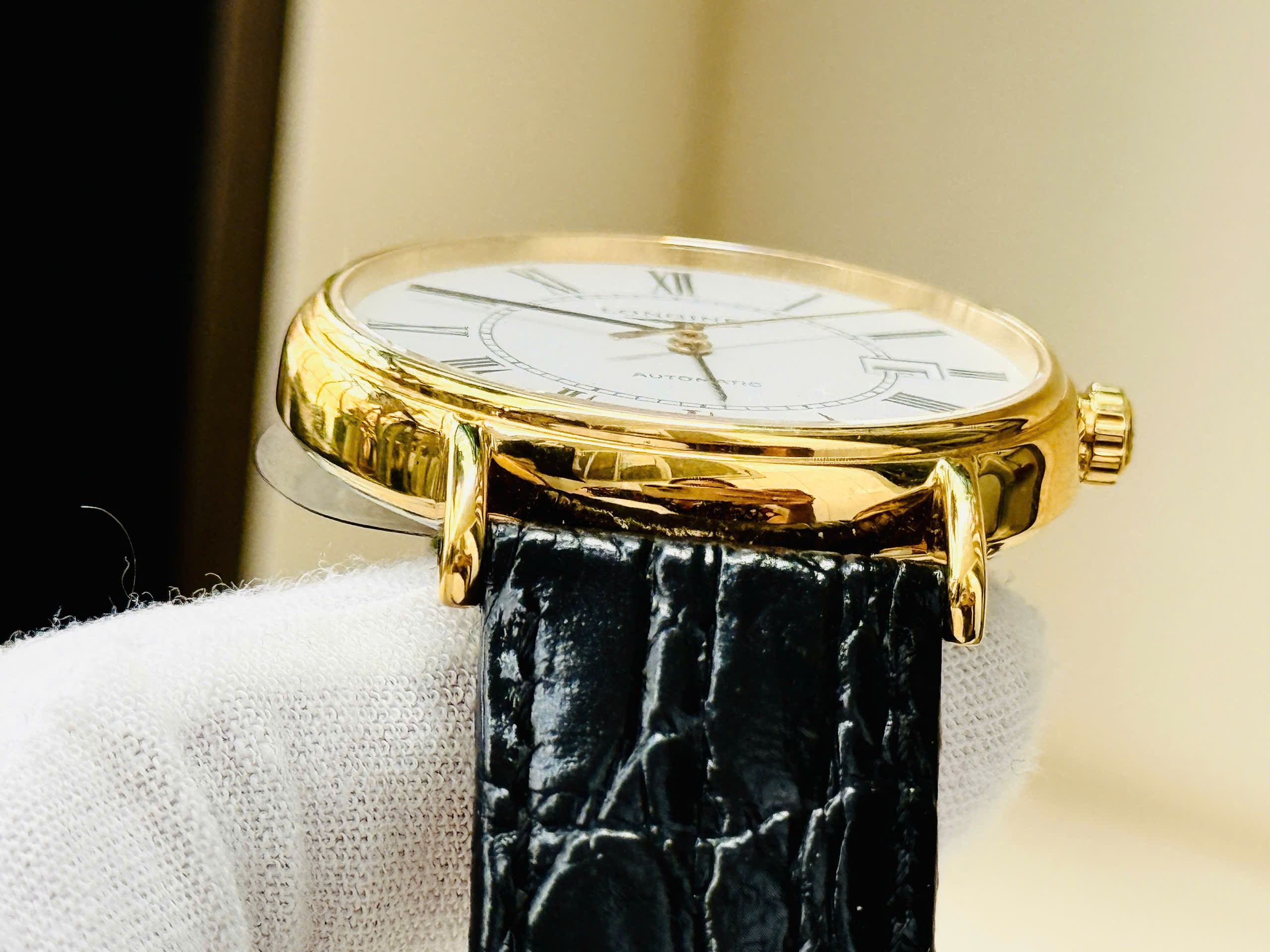 Đồng hồ Longines Presence Classic Automatic L4.921.2.11.2 chính hãng 2