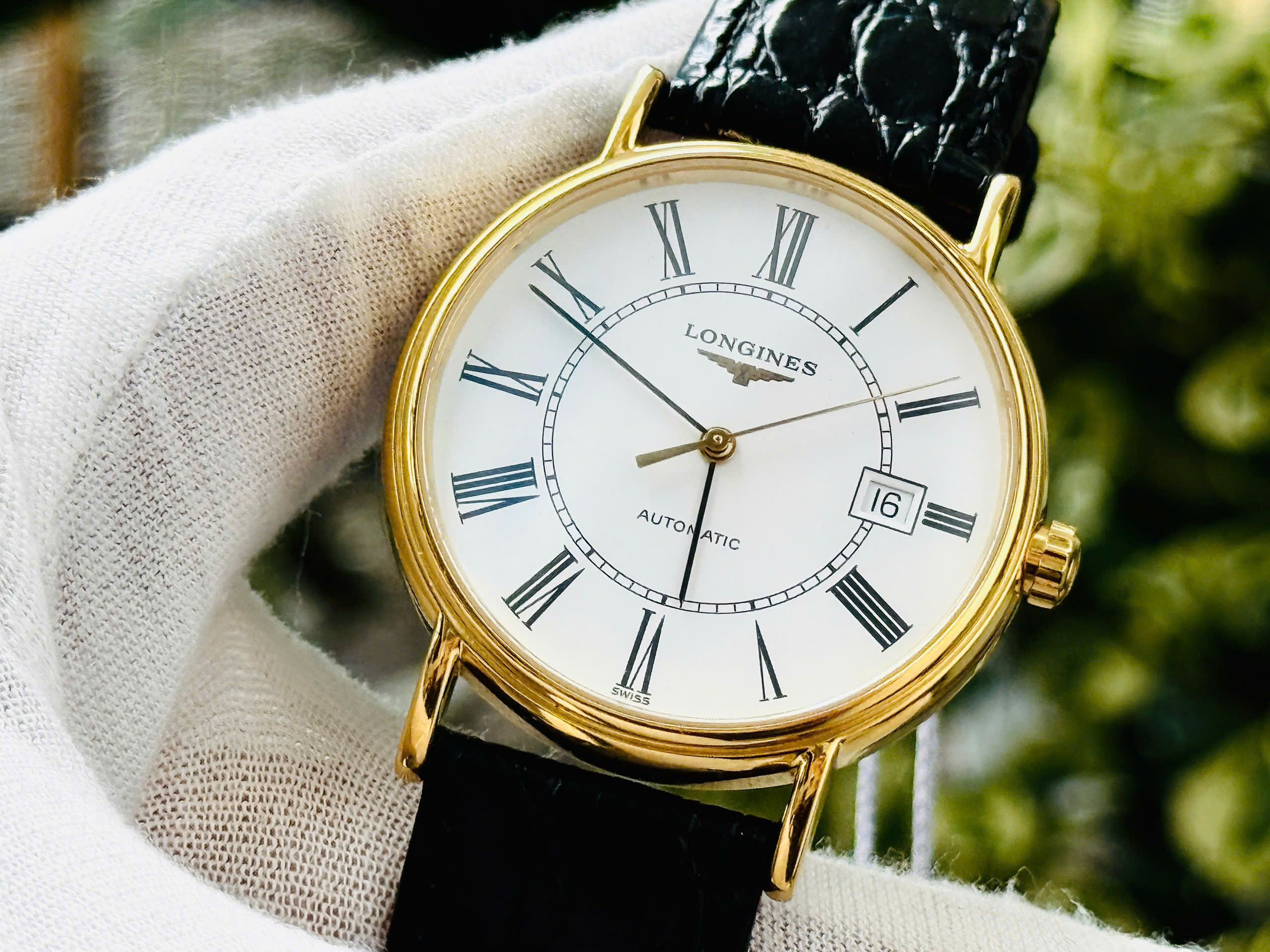 Đồng hồ Longines Presence Classic Automatic L4.921.2.11.2 chính hãng 5