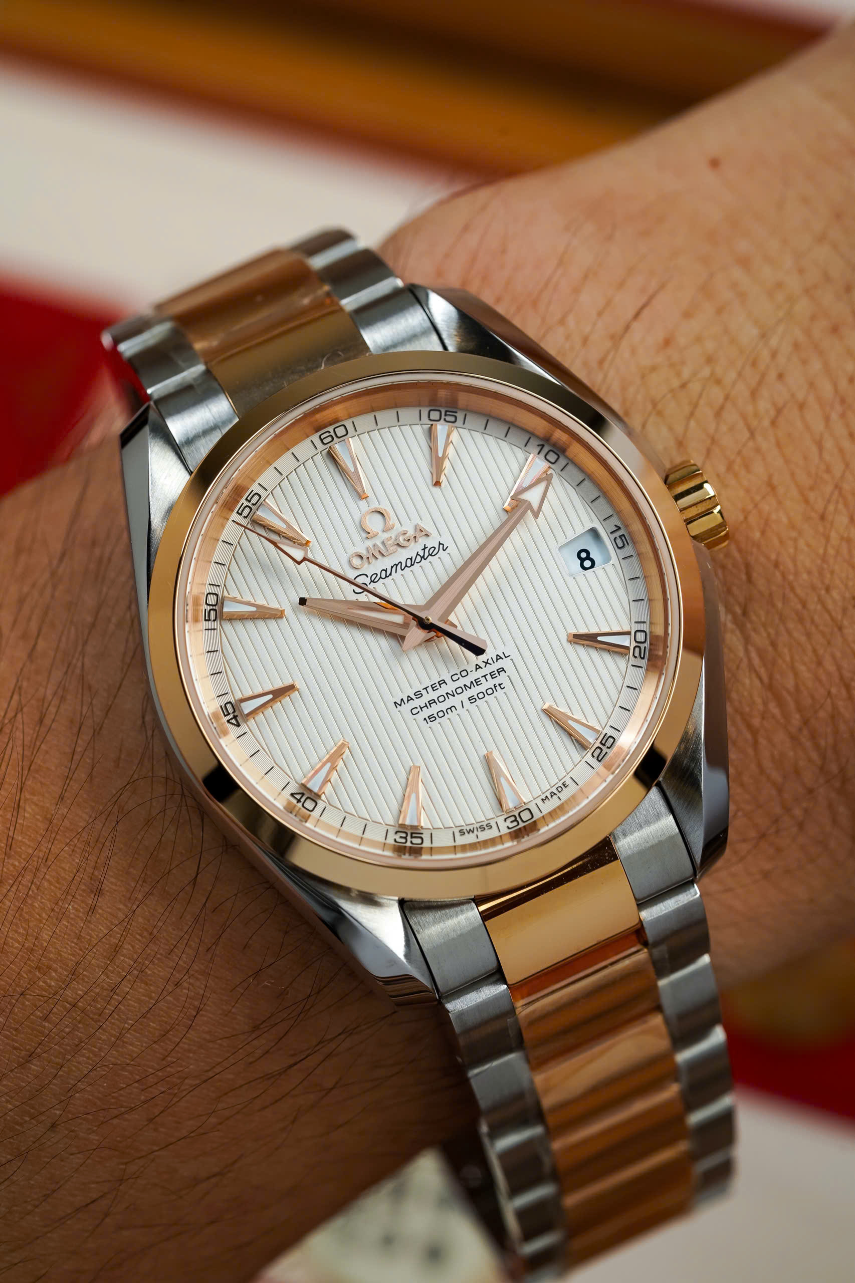Đồng hồ OMEGA SEAMASTER AQUA TERRA 231.20.39.21.02.001  QSD chính hãng 10