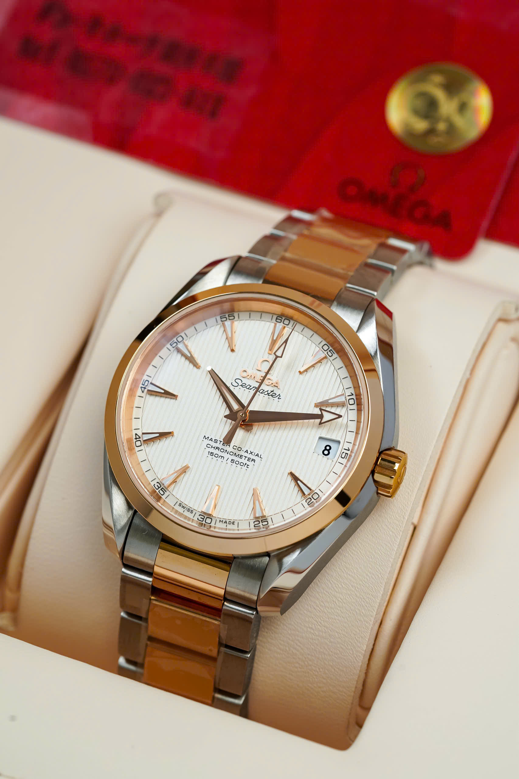 Đồng hồ OMEGA SEAMASTER AQUA TERRA 231.20.39.21.02.001  QSD chính hãng 11