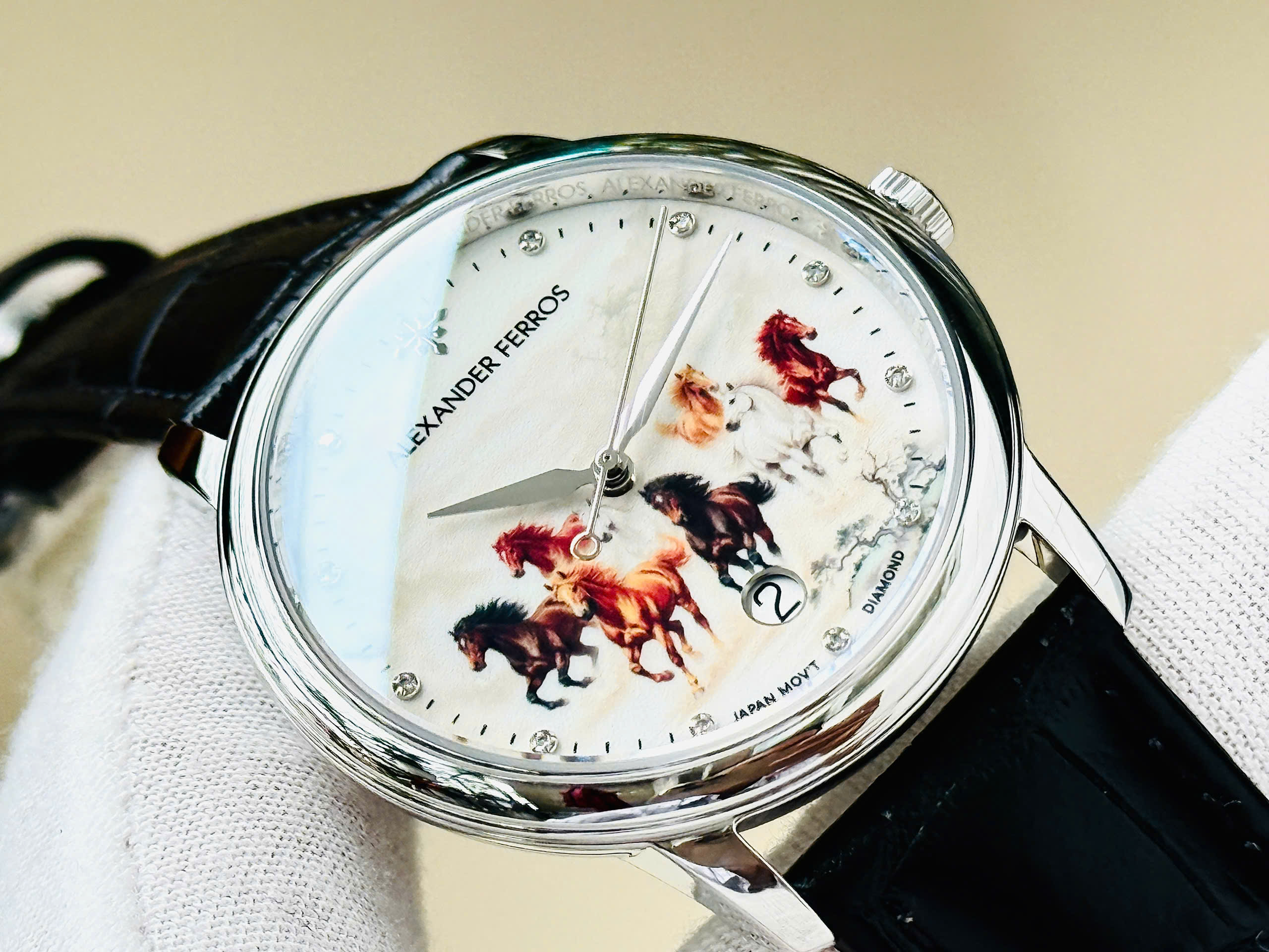 Đồng hồ nam Alexander Ferros 9302RD-26– Bát Mã Truy Phong 9