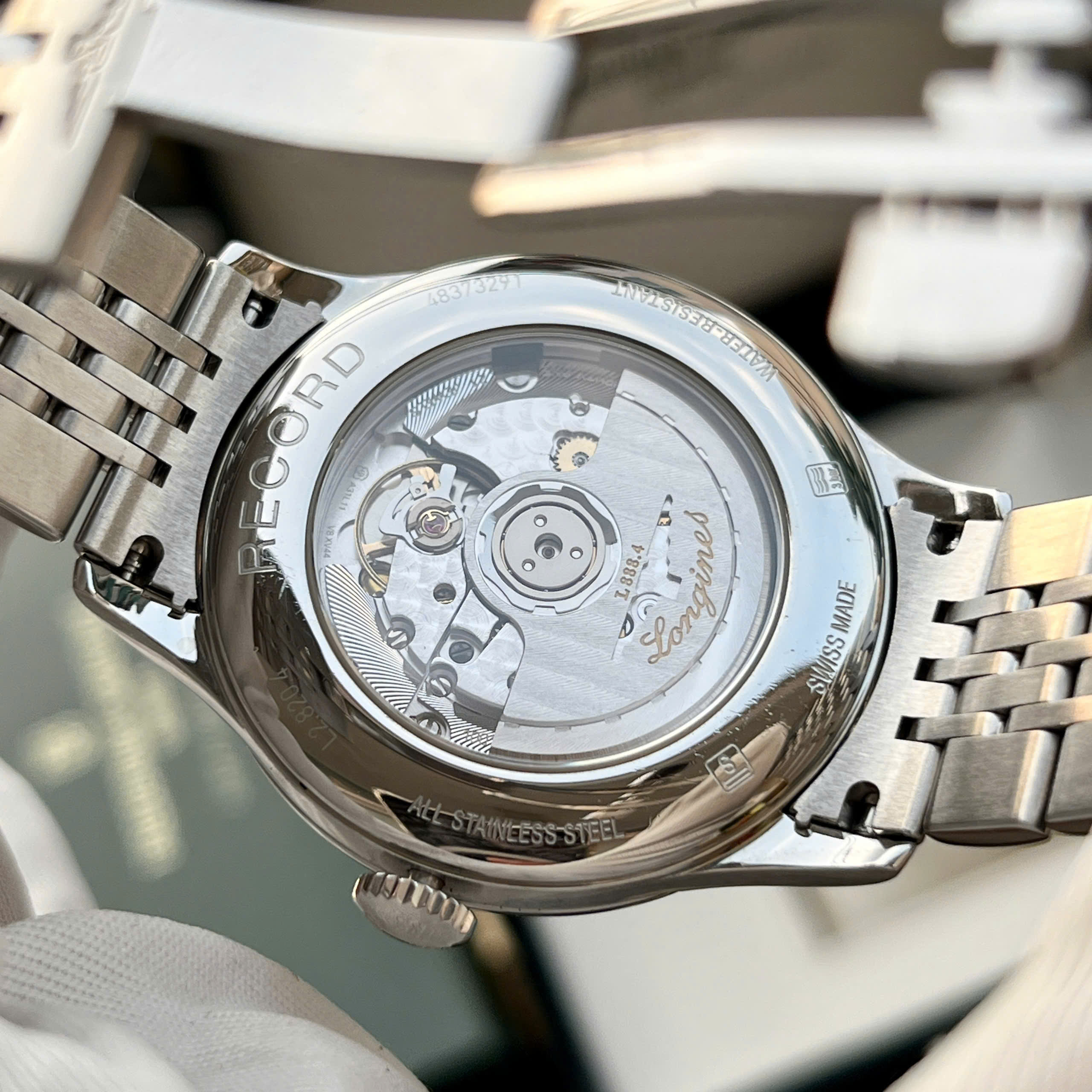 Đồng hồ Longines Record L2.820.4.57.6 QSD 7