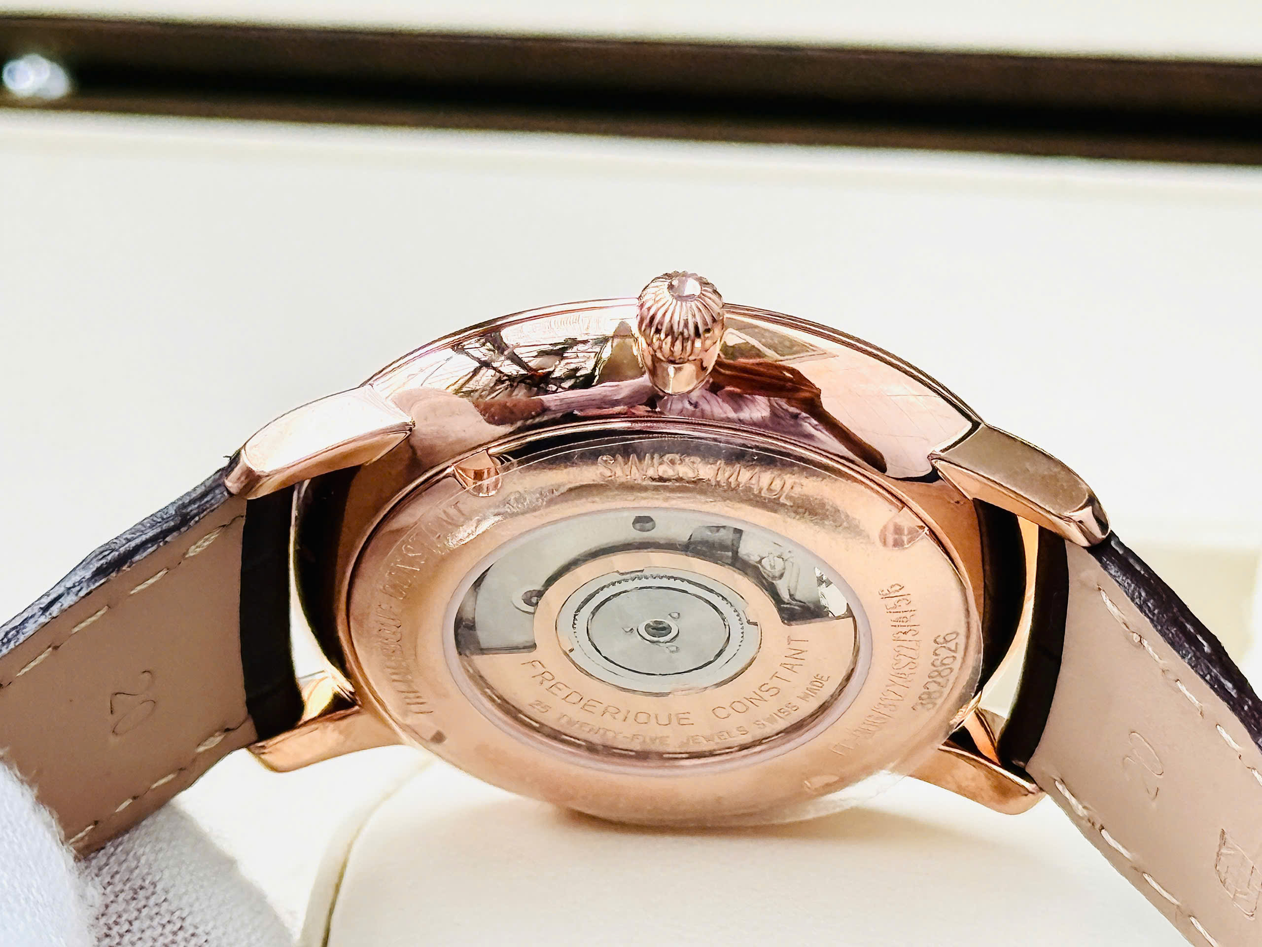 Đồng hồ Frederique Constant Slimline Open Heart FC-312V4S4 chính hãng 2