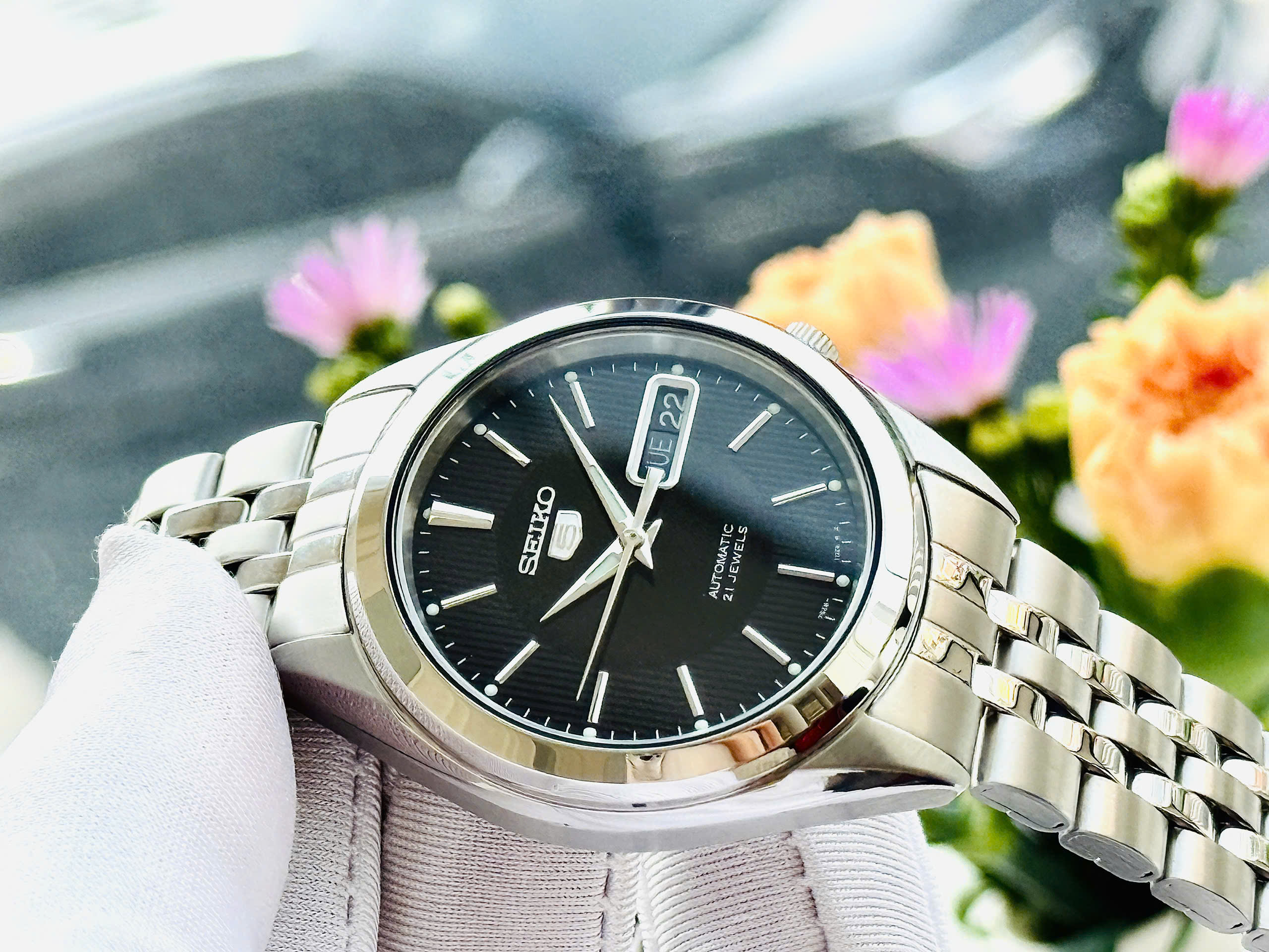 Đồng hồ Seiko 5 SNKL23K1 chính hãng 3
