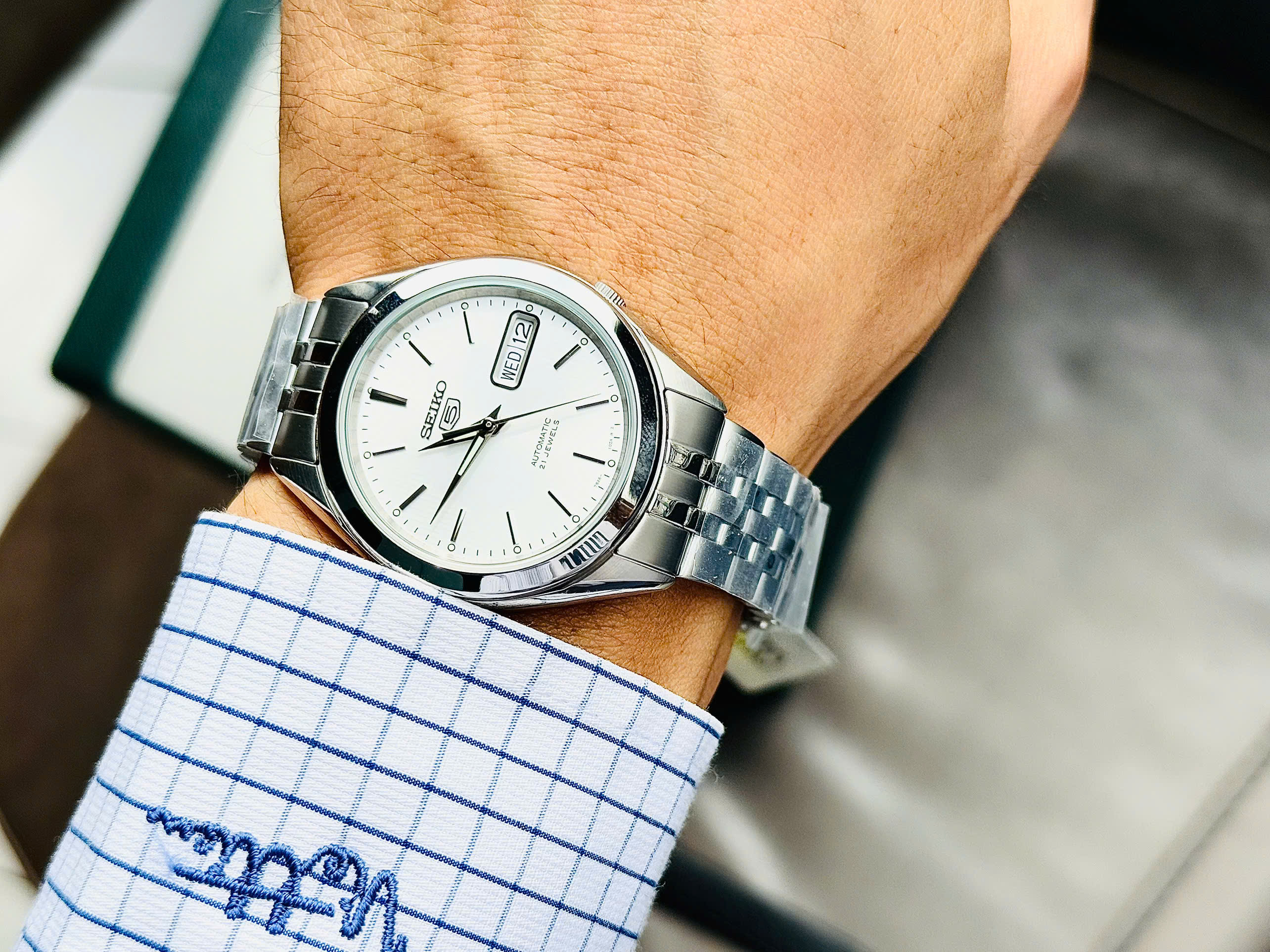 Đồng hồ nam Seiko 5 SNKL15K1 chính hãng 8