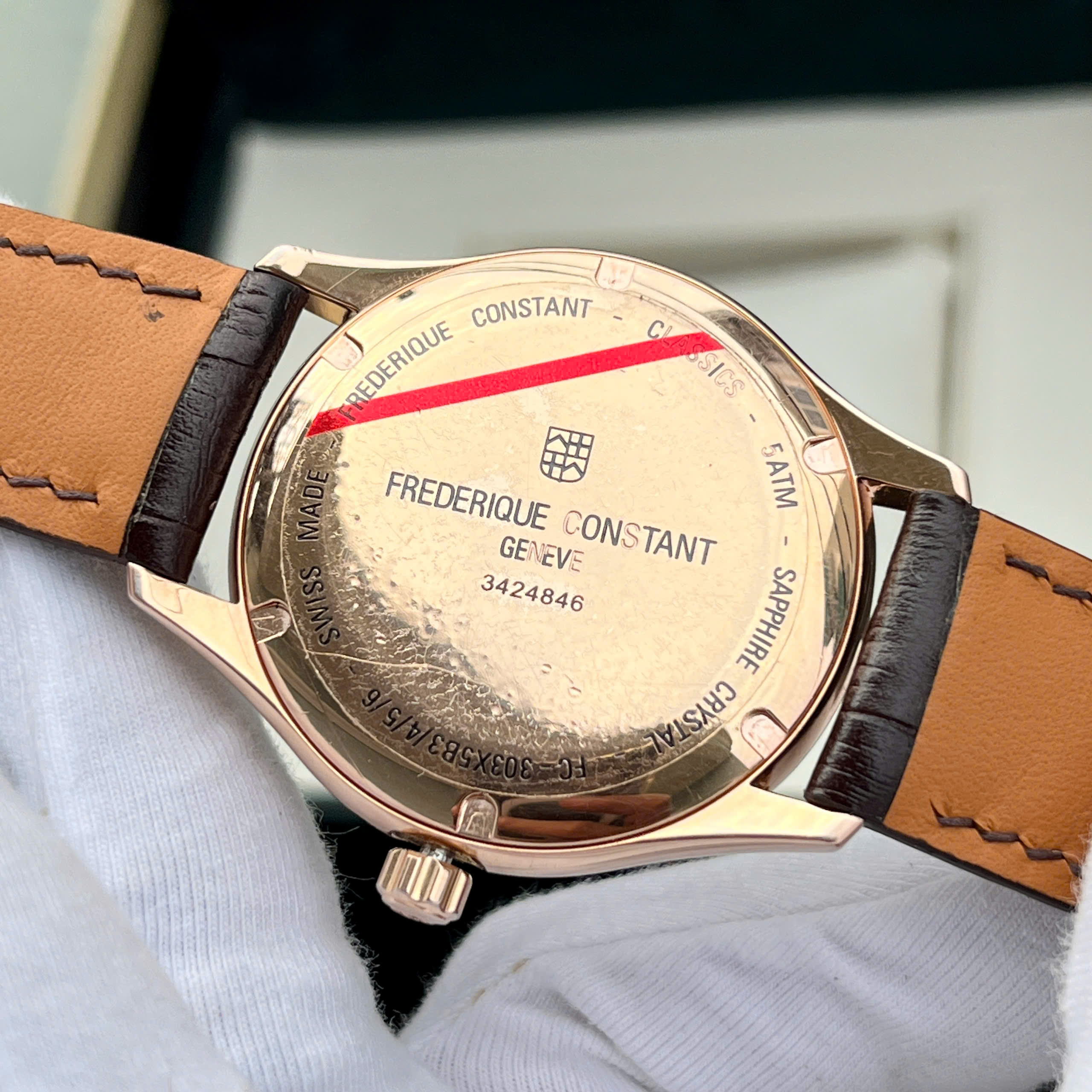 Đồng hồ nam Frederique Constant FC-303LGR5B24 QSD 4