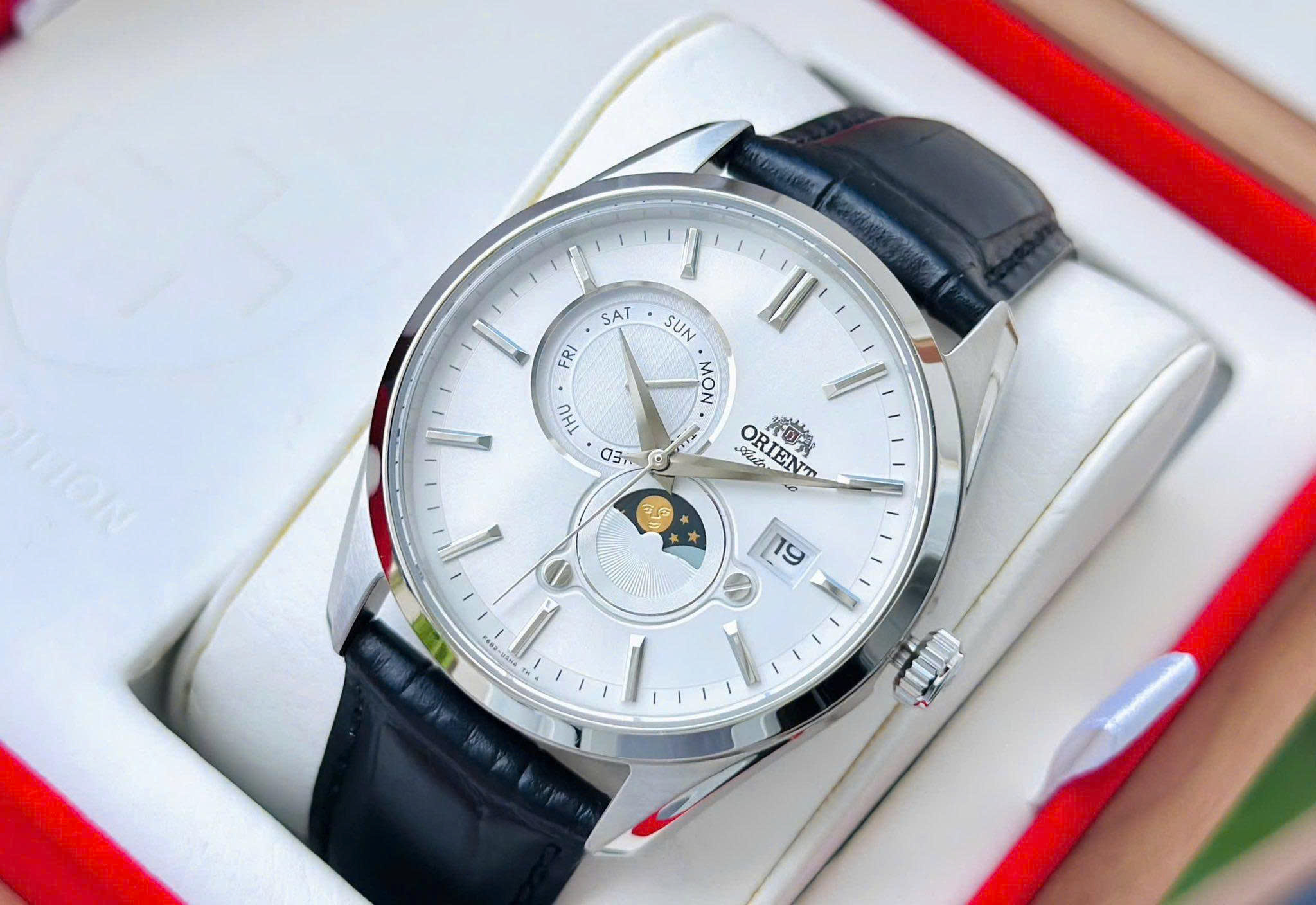 Đồng hồ nam Orient Sun & Moon Gen 5 RA-AK0310S10B chính hãng 9