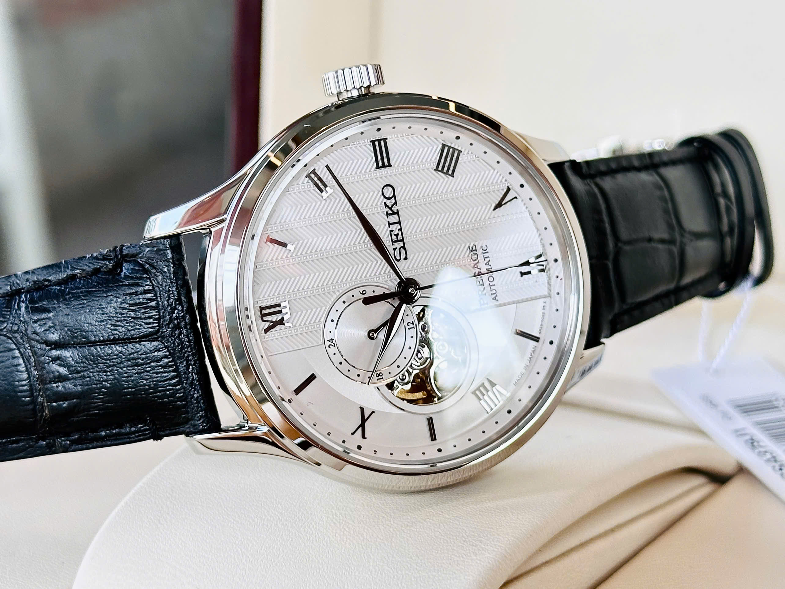 Đồng hồ nam Seiko Presage Open Heart  SSA379J1 chính hãng 3