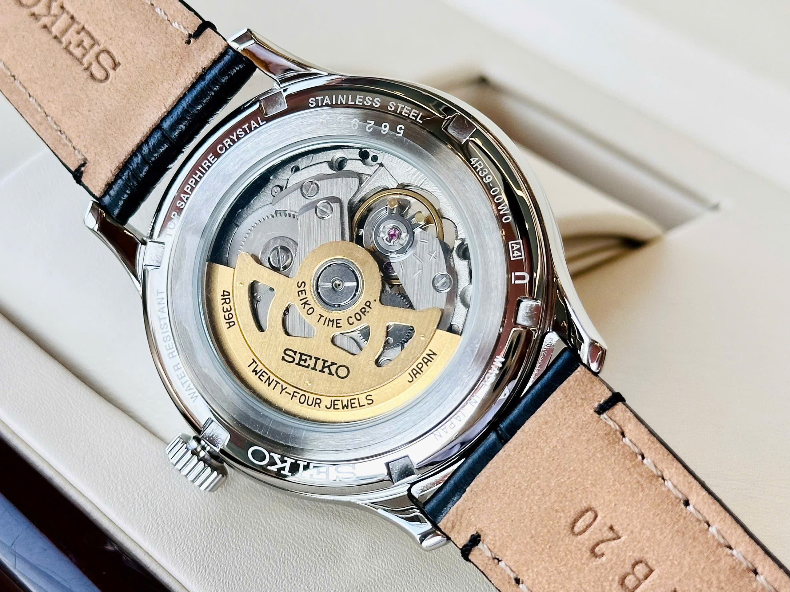 Đồng hồ nam Seiko Presage Open Heart  SSA379J1 chính hãng 4