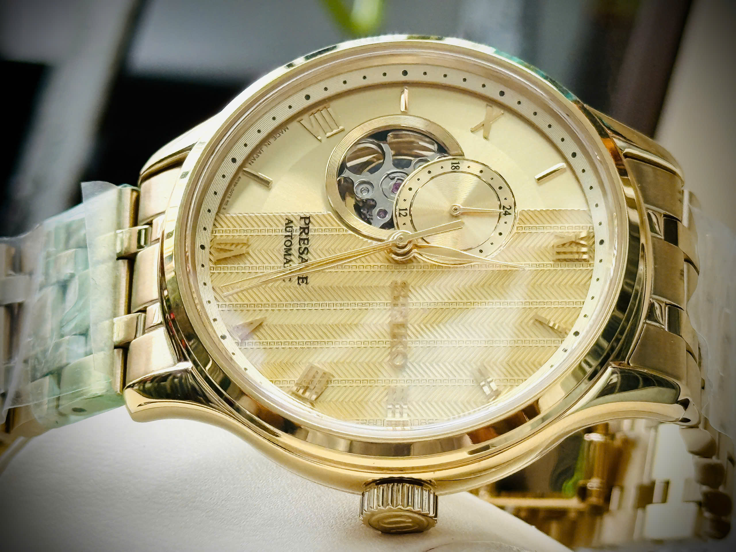 Đồng hồ nam Seiko Presage Zen Garden Kyoto Golden Age SSA468J1 chính hãng 10