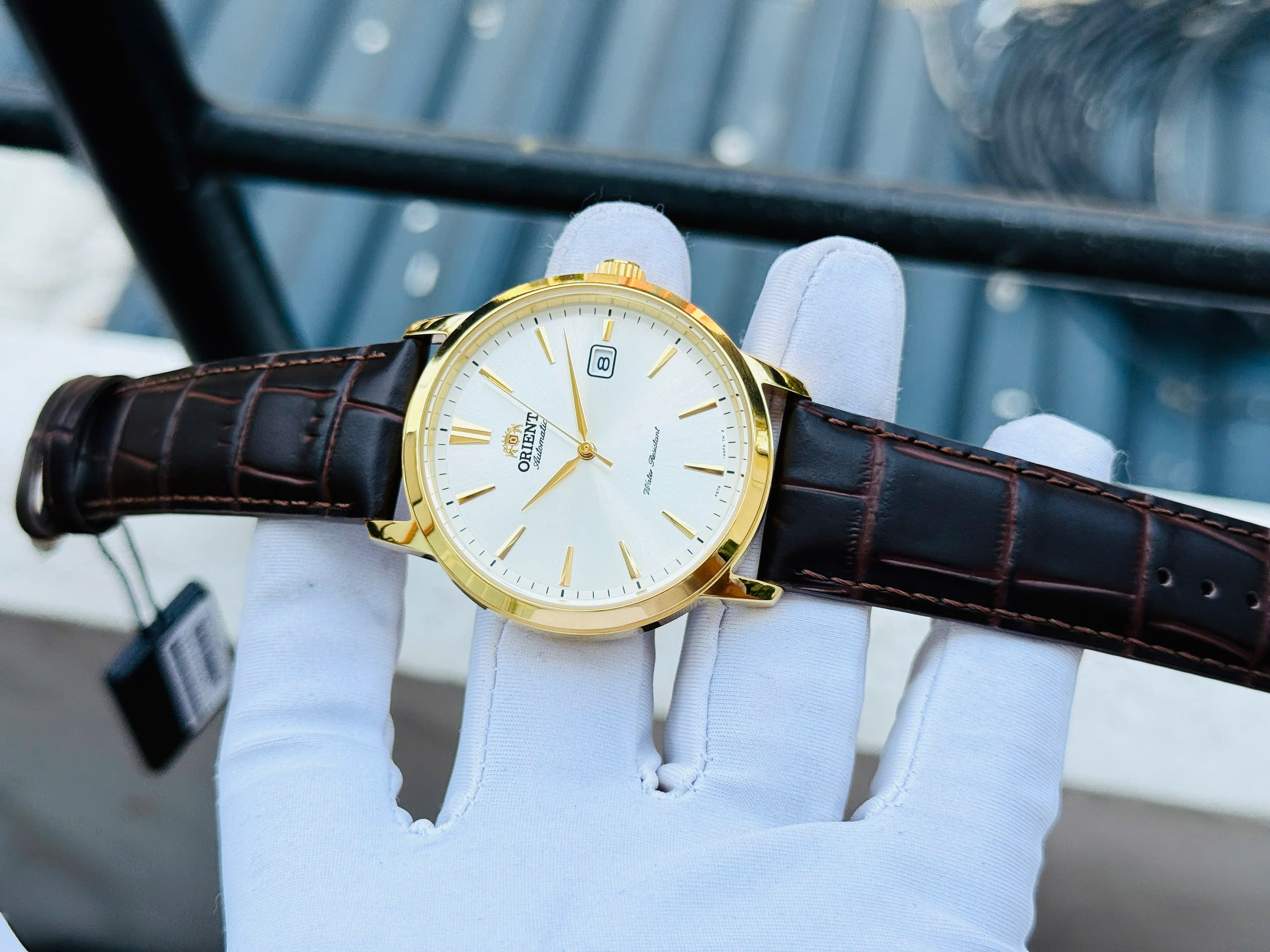 Đồng hồ nam Orient Automatic Symphony 3 RA-AC0F04S10B chính hãng 4