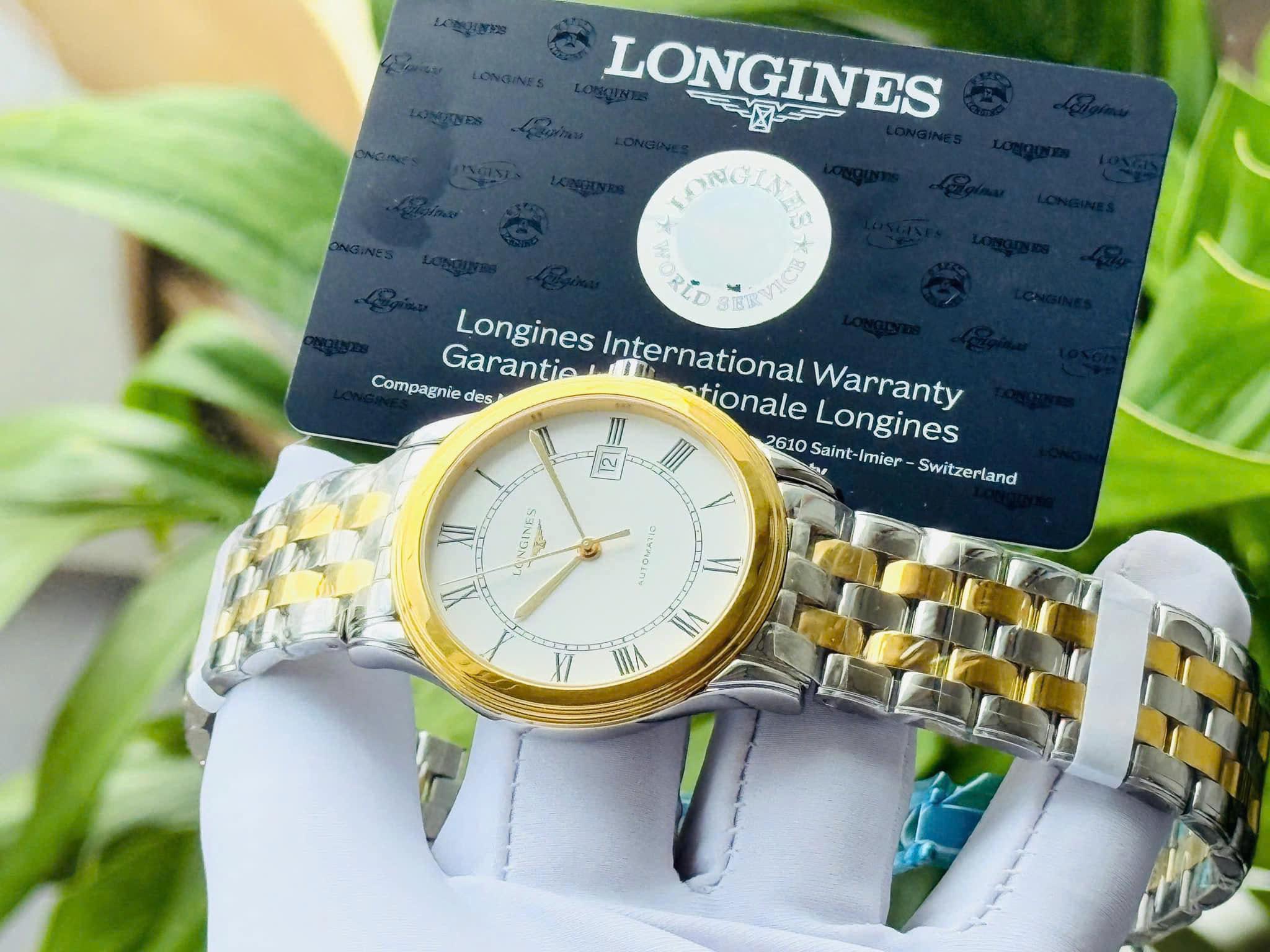 Đồng hồ nam Longines Flagship L4.984.3.21.7  chính hãng 2