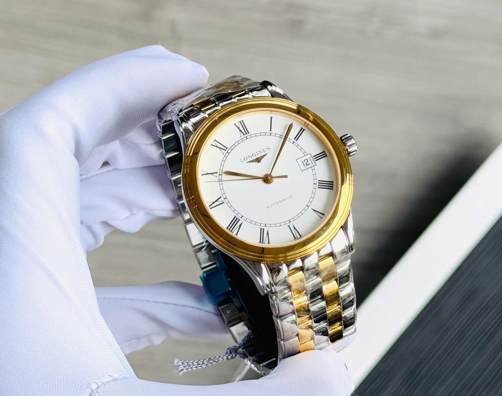 Đồng hồ nam Longines Flagship L4.984.3.21.7  chính hãng 3
