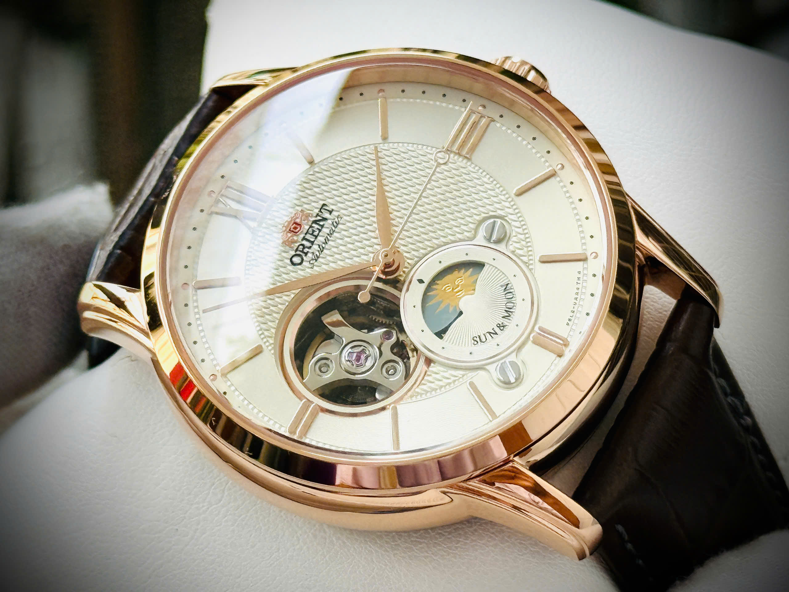 Đồng hồ nam Orient Sun and Moon Gen 4 RA-AS0009S10B chính hãng 7