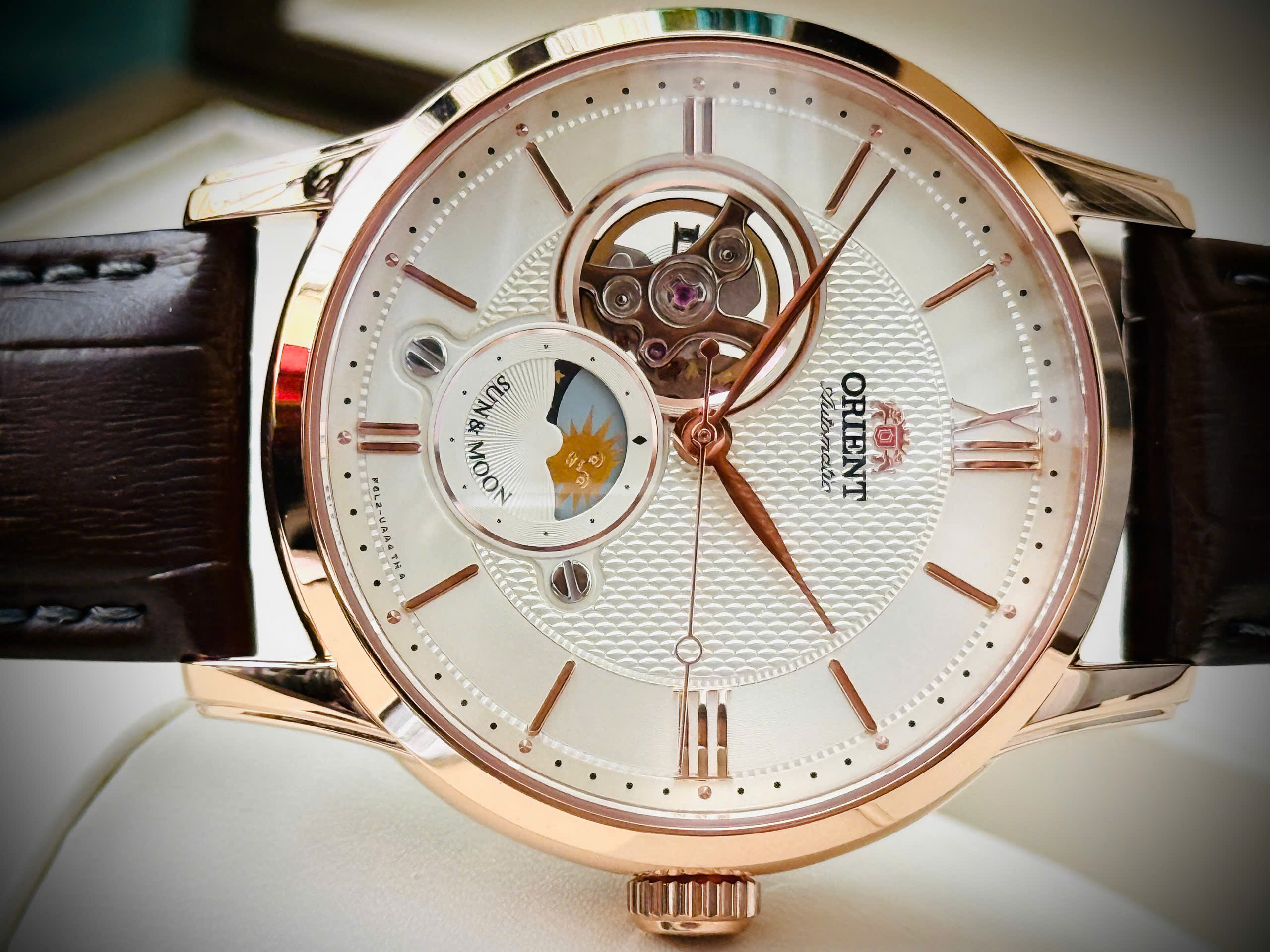 Đồng hồ nam Orient Sun and Moon Gen 4 RA-AS0009S10B chính hãng 10