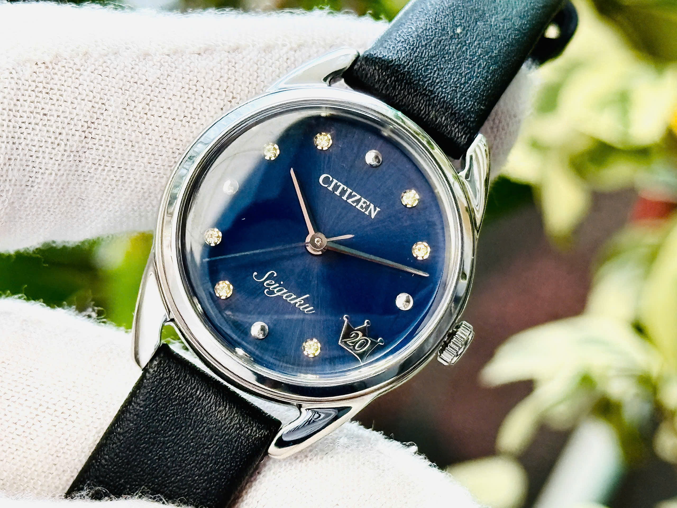 Đồng hồ nữ Citizen Seigaku Xanh Navy 5