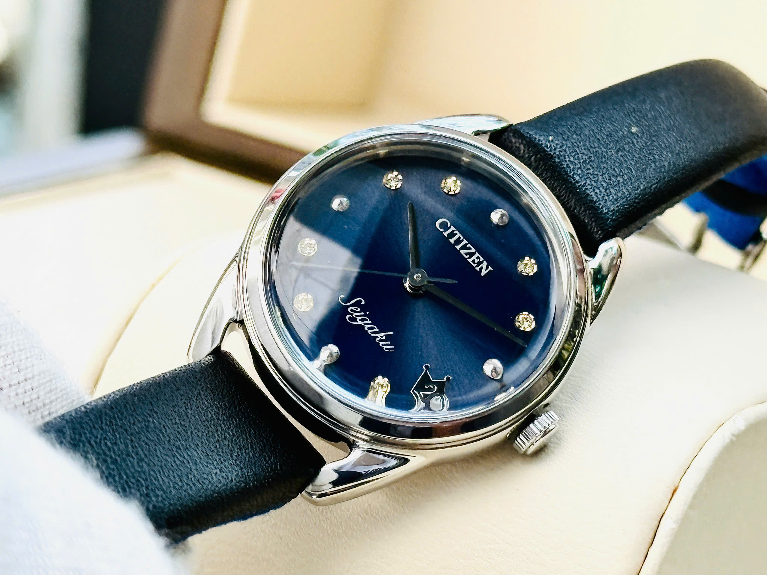 Đồng hồ nữ Citizen Seigaku Xanh Navy 6