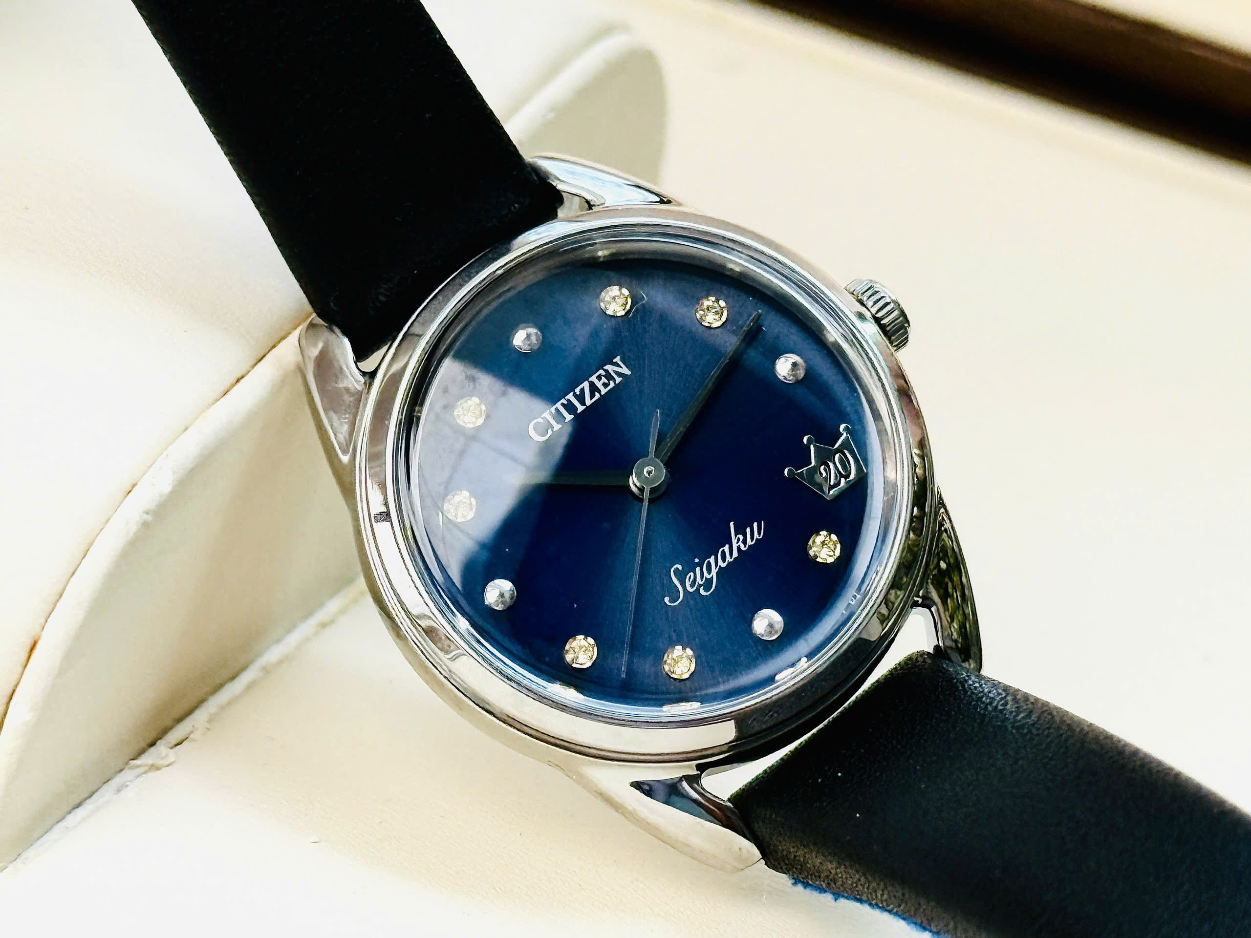 Đồng hồ nữ Citizen Seigaku Xanh Navy 7