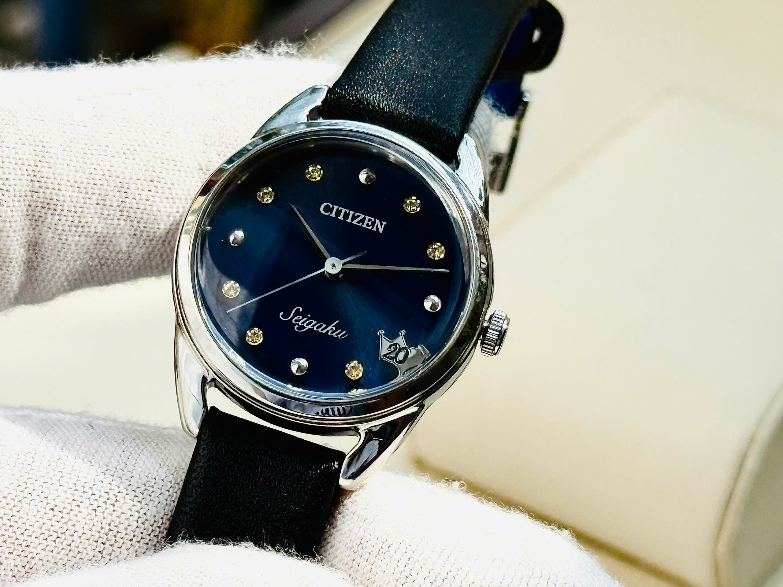 Đồng hồ nữ Citizen Seigaku Xanh Navy 8