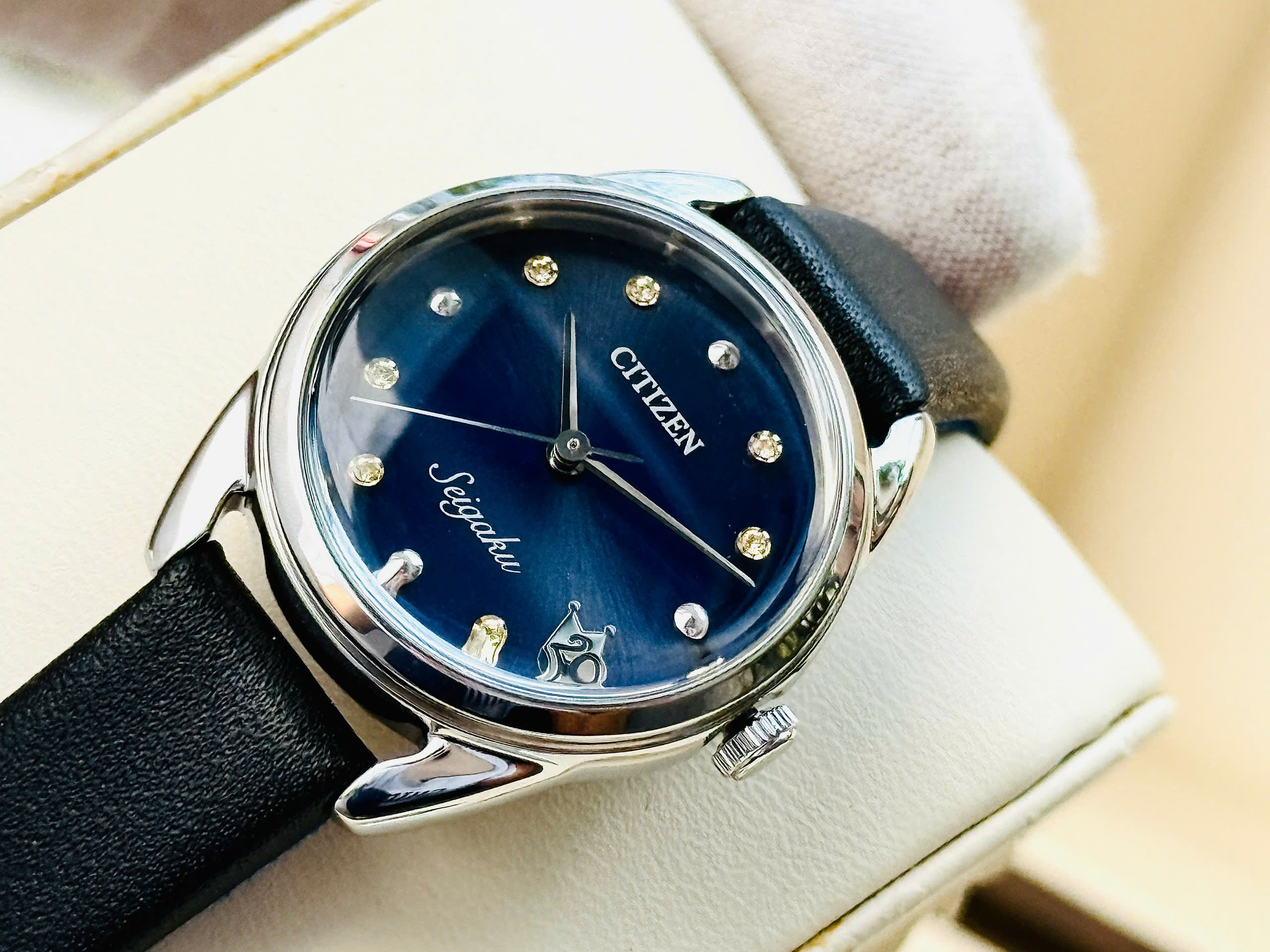 Đồng hồ nữ Citizen Seigaku Xanh Navy 10