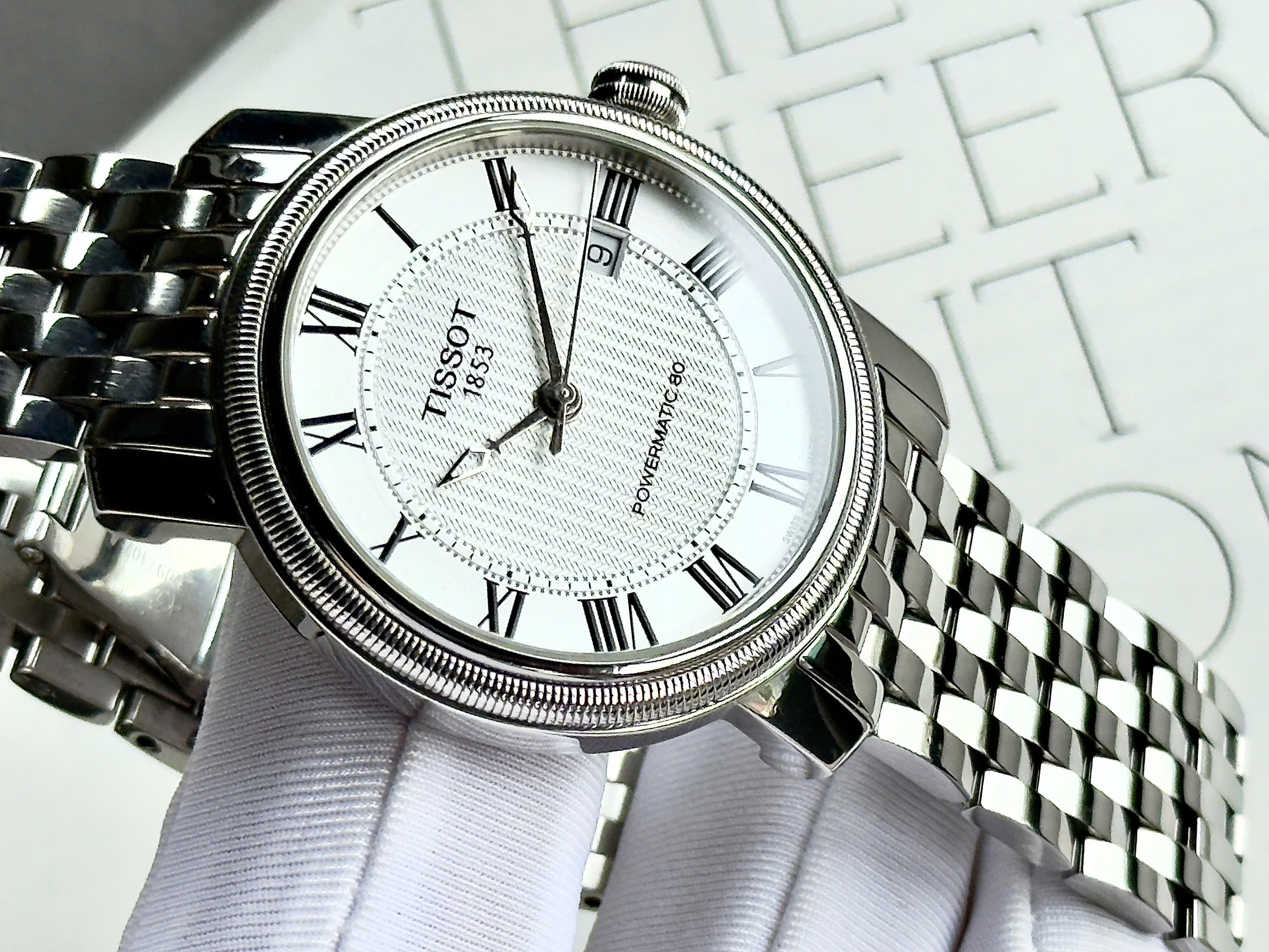Đồng hồ nam Tissot Bridgeport Automatic T045.407.11.033.00 QSD 1