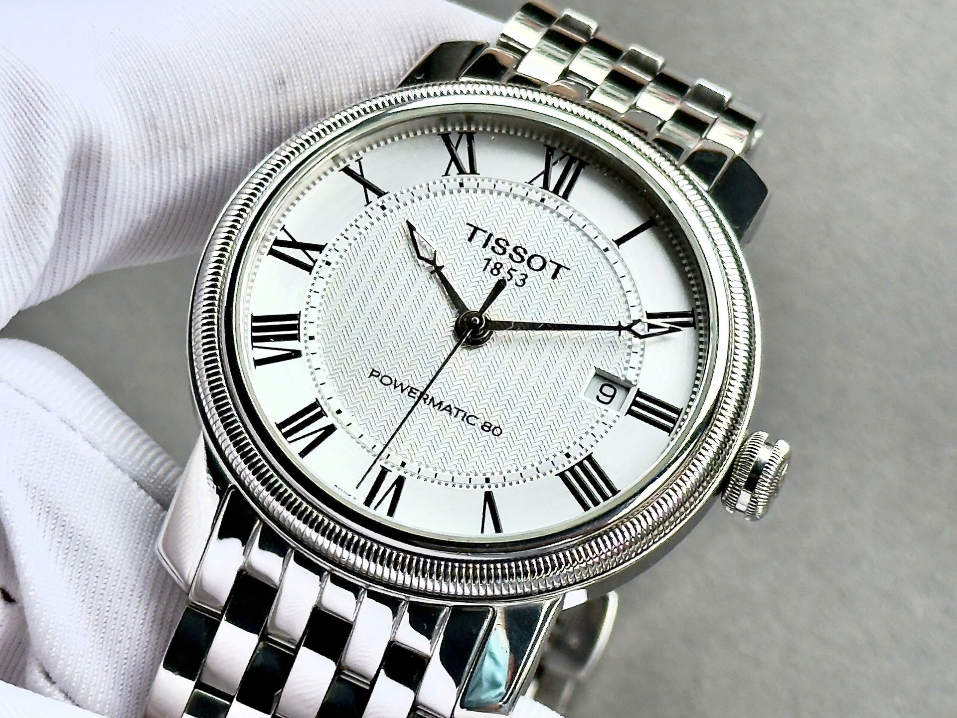 Đồng hồ nam Tissot Bridgeport Automatic T045.407.11.033.00 QSD 3