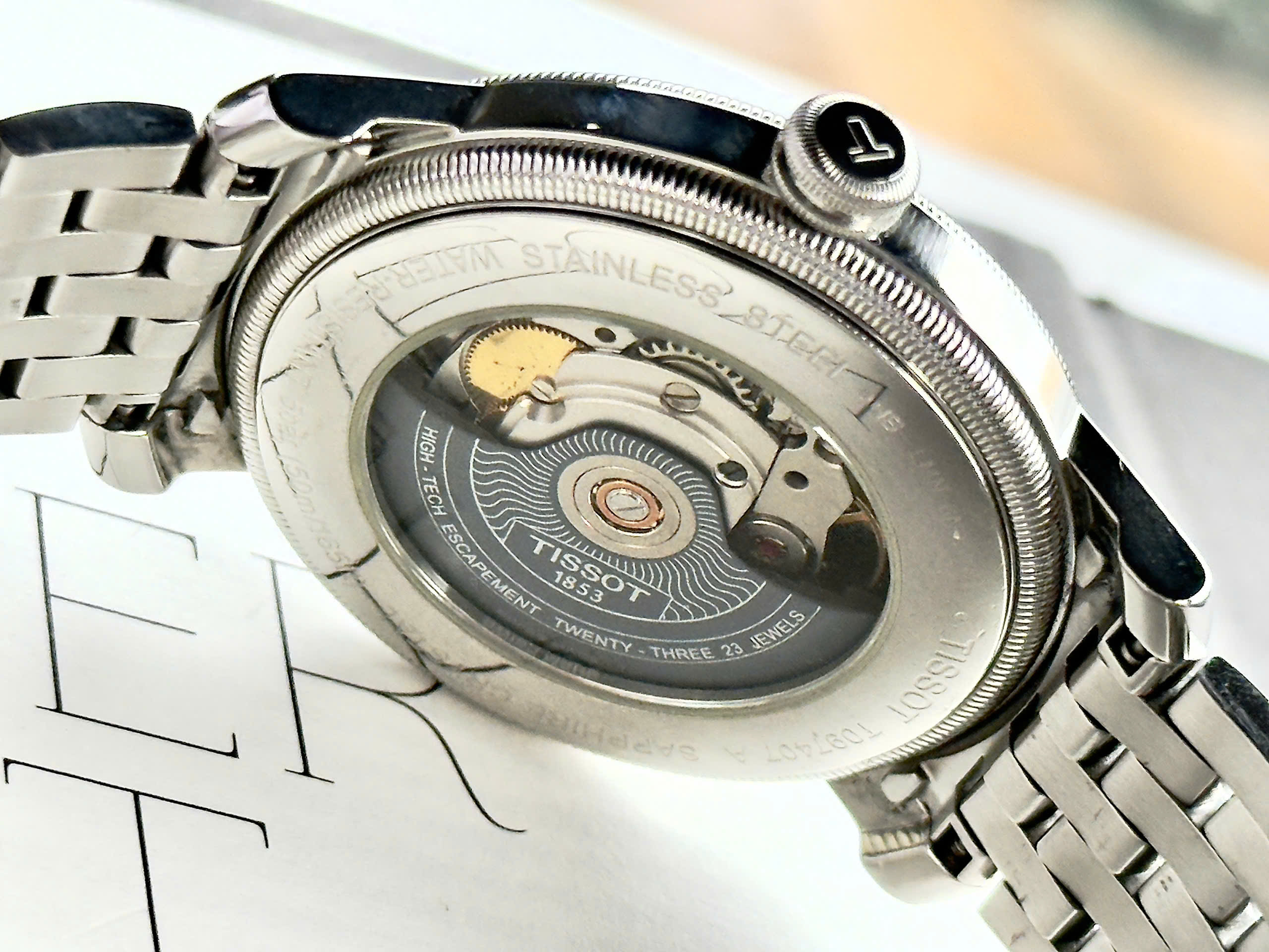 Đồng hồ nam Tissot Bridgeport Automatic T045.407.11.033.00 QSD 5