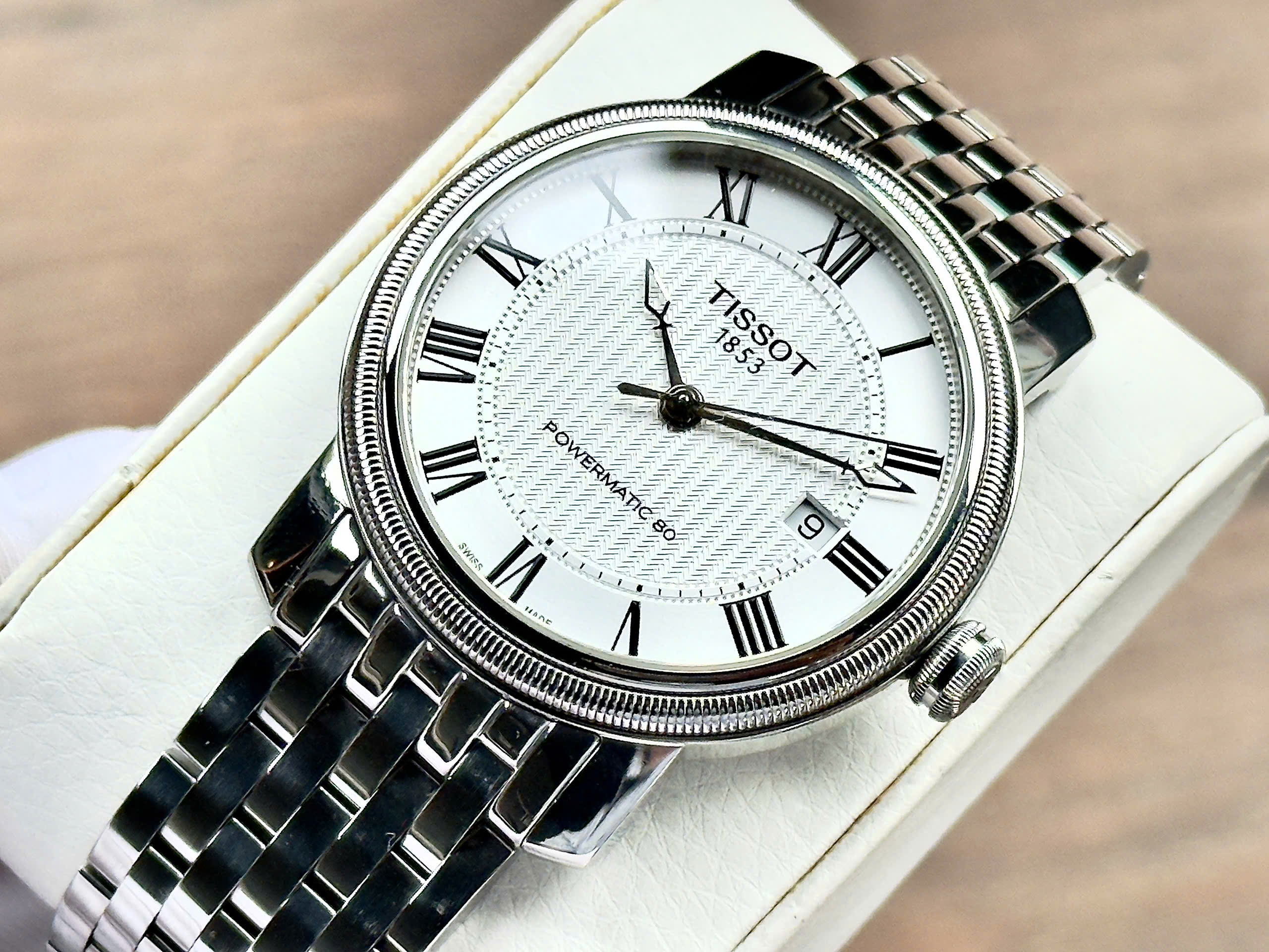 Đồng hồ nam Tissot Bridgeport Automatic T045.407.11.033.00 QSD 6