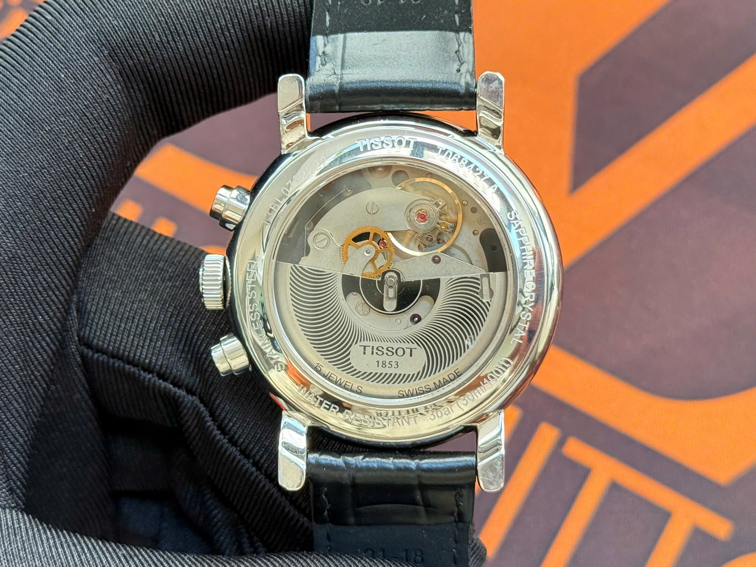 Đồng hồ nam Tissot Carson Chronograph Automatic T068.427.16.011.00 QSD 5