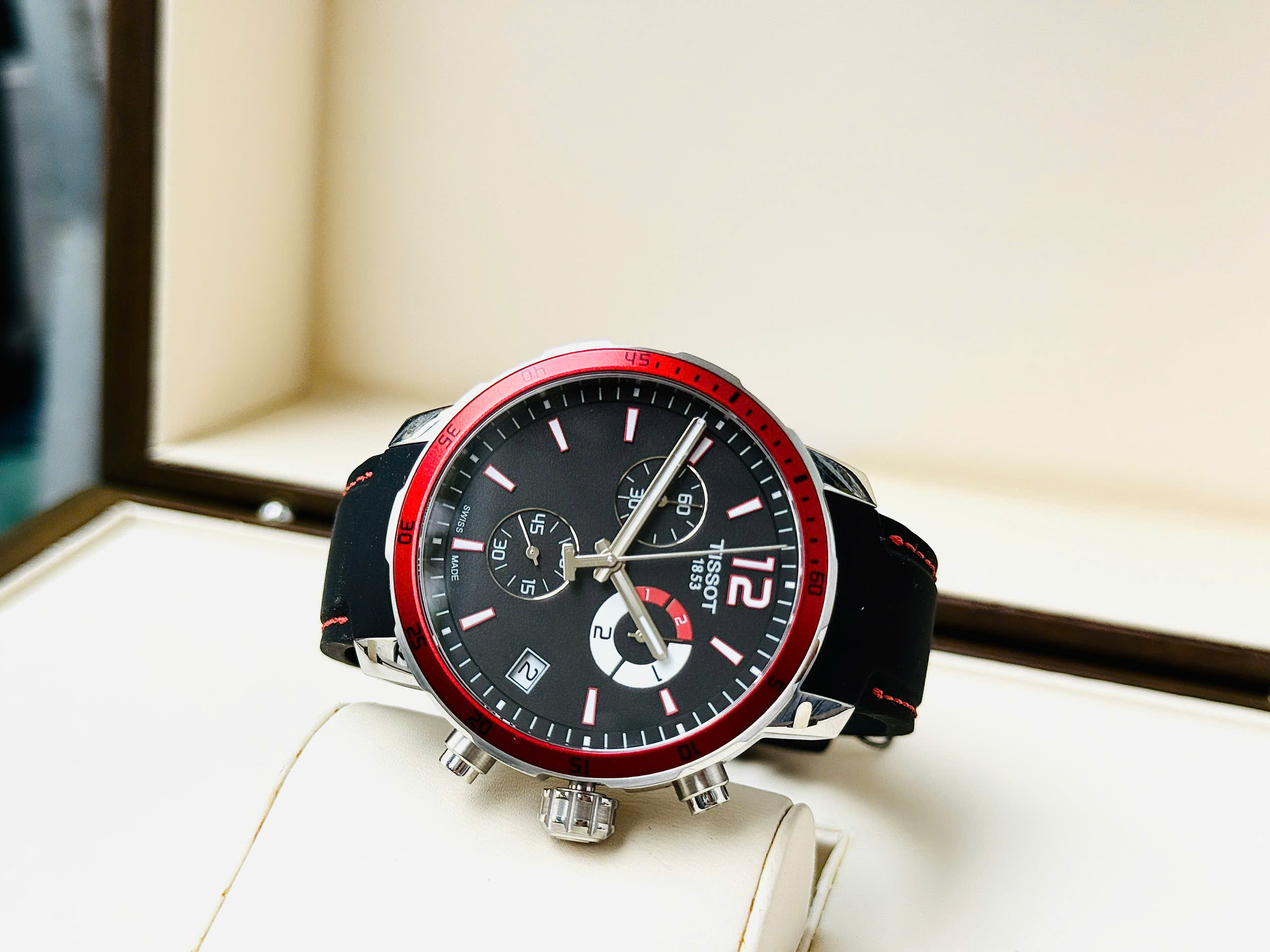 TISSOT QUICKSTER Chrono Football T095.449.17.057.01 Chính hãng 2