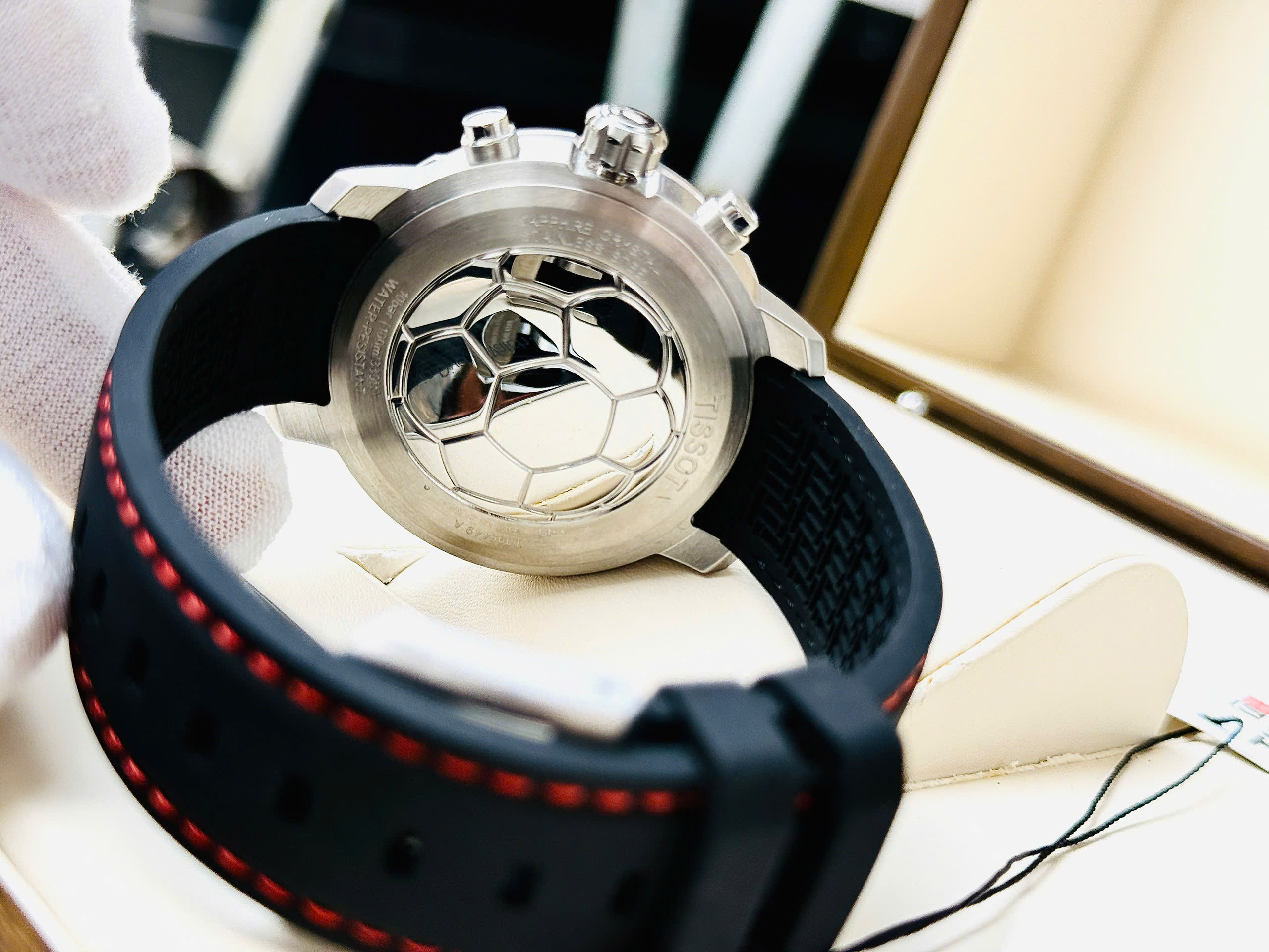 TISSOT QUICKSTER Chrono Football T095.449.17.057.01 Chính hãng 7