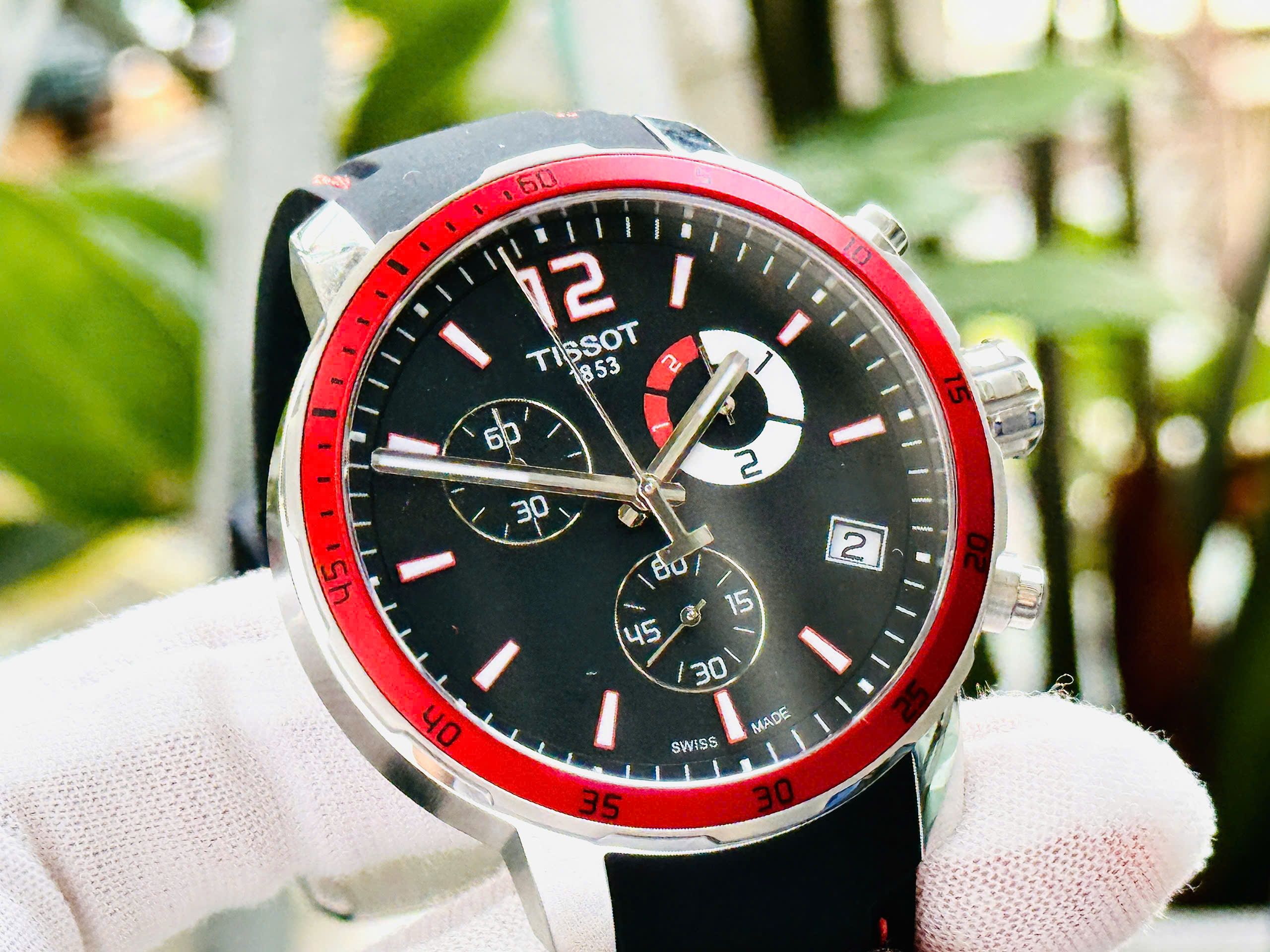 TISSOT QUICKSTER Chrono Football T095.449.17.057.01 Chính hãng 10