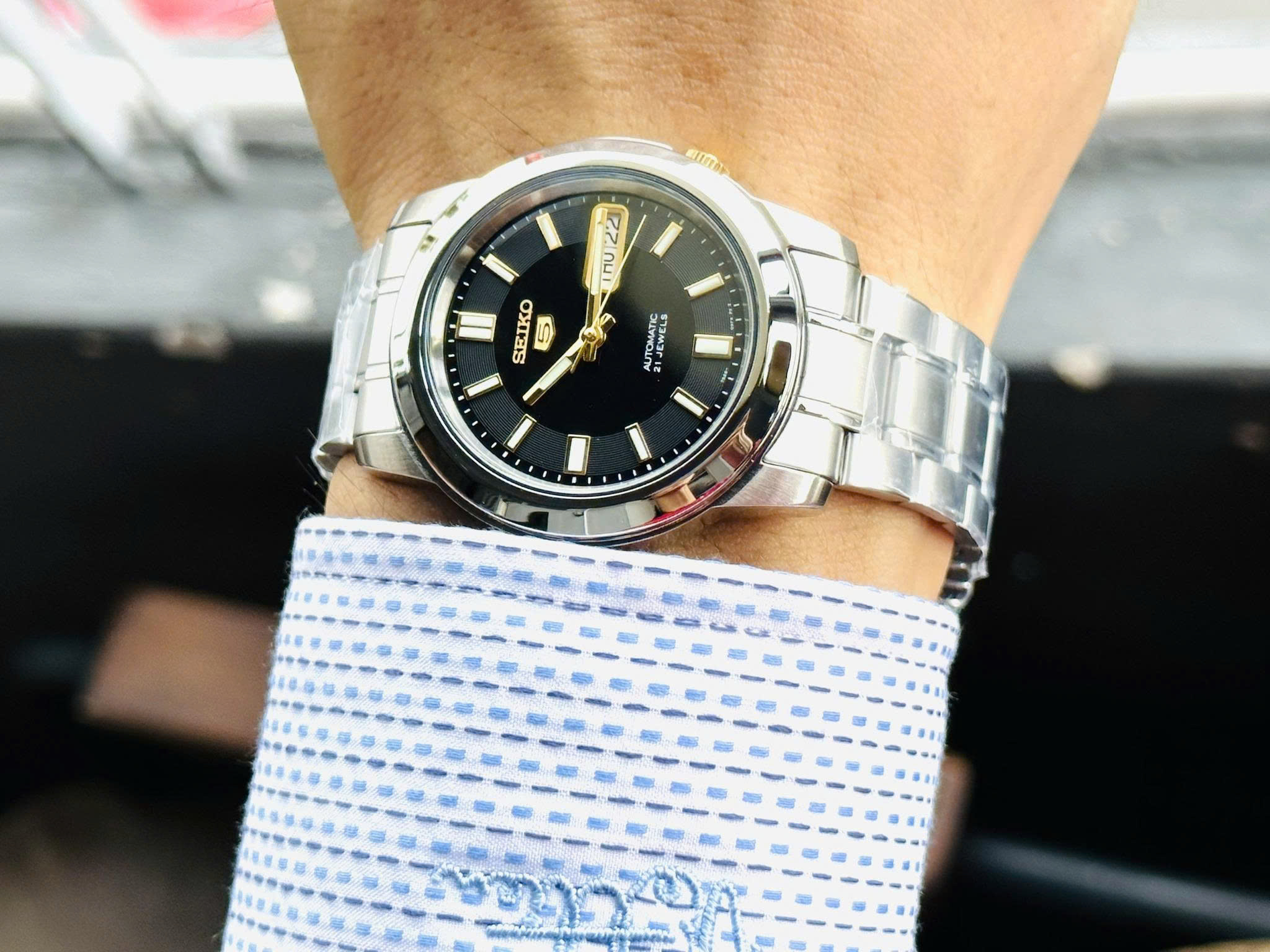Đồng Hồ Nam Seiko Automatic SNKK17K1 Chính Hãng 6