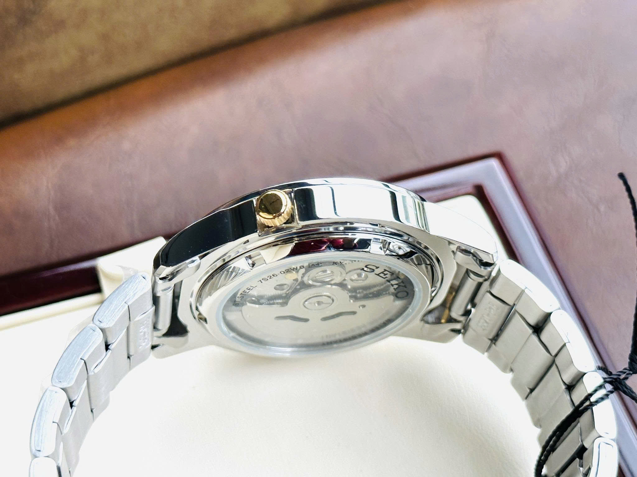 Đồng Hồ Nam Seiko Automatic SNKK17K1 Chính Hãng 7