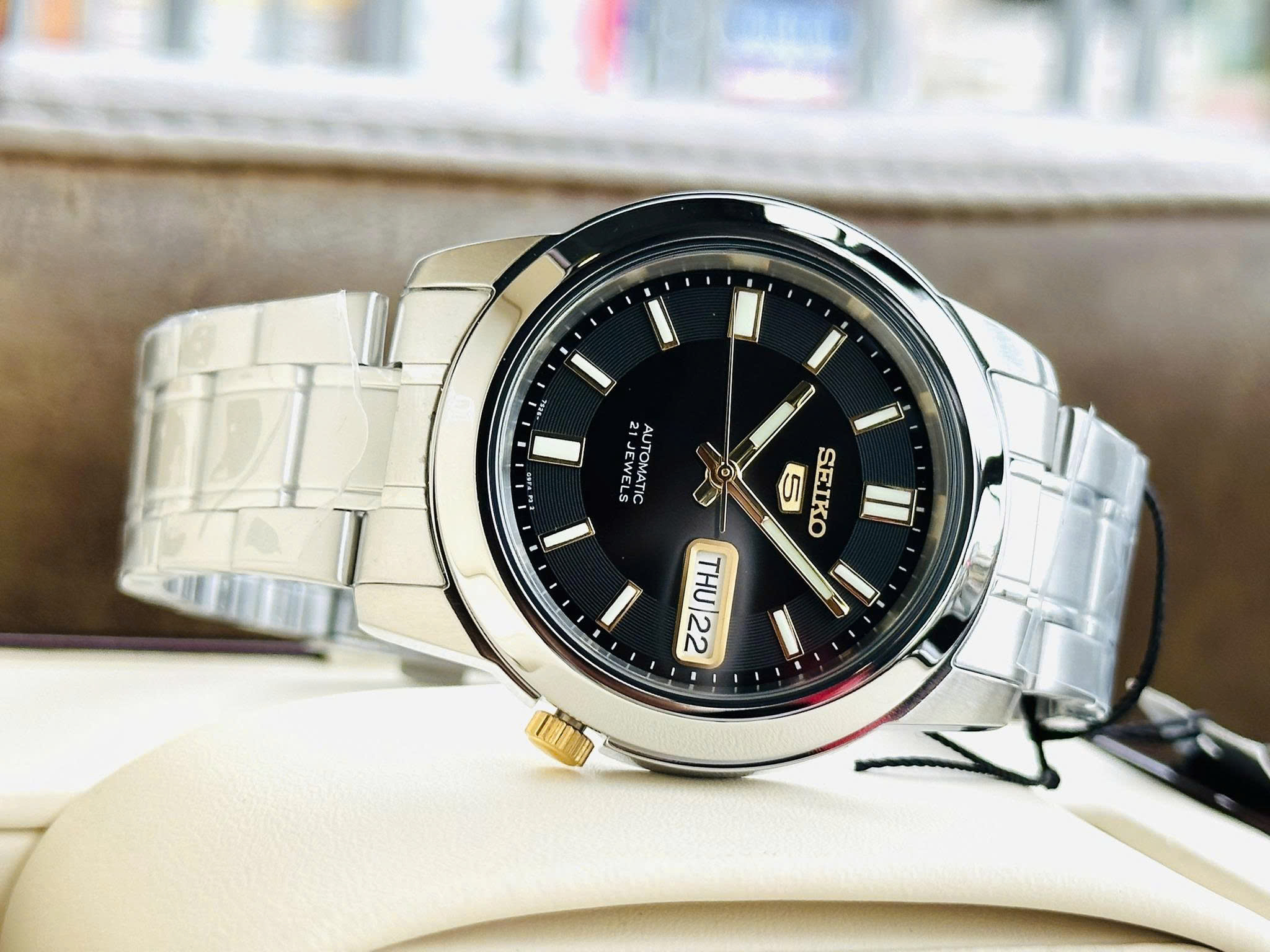 Đồng Hồ Nam Seiko Automatic SNKK17K1 Chính Hãng 8