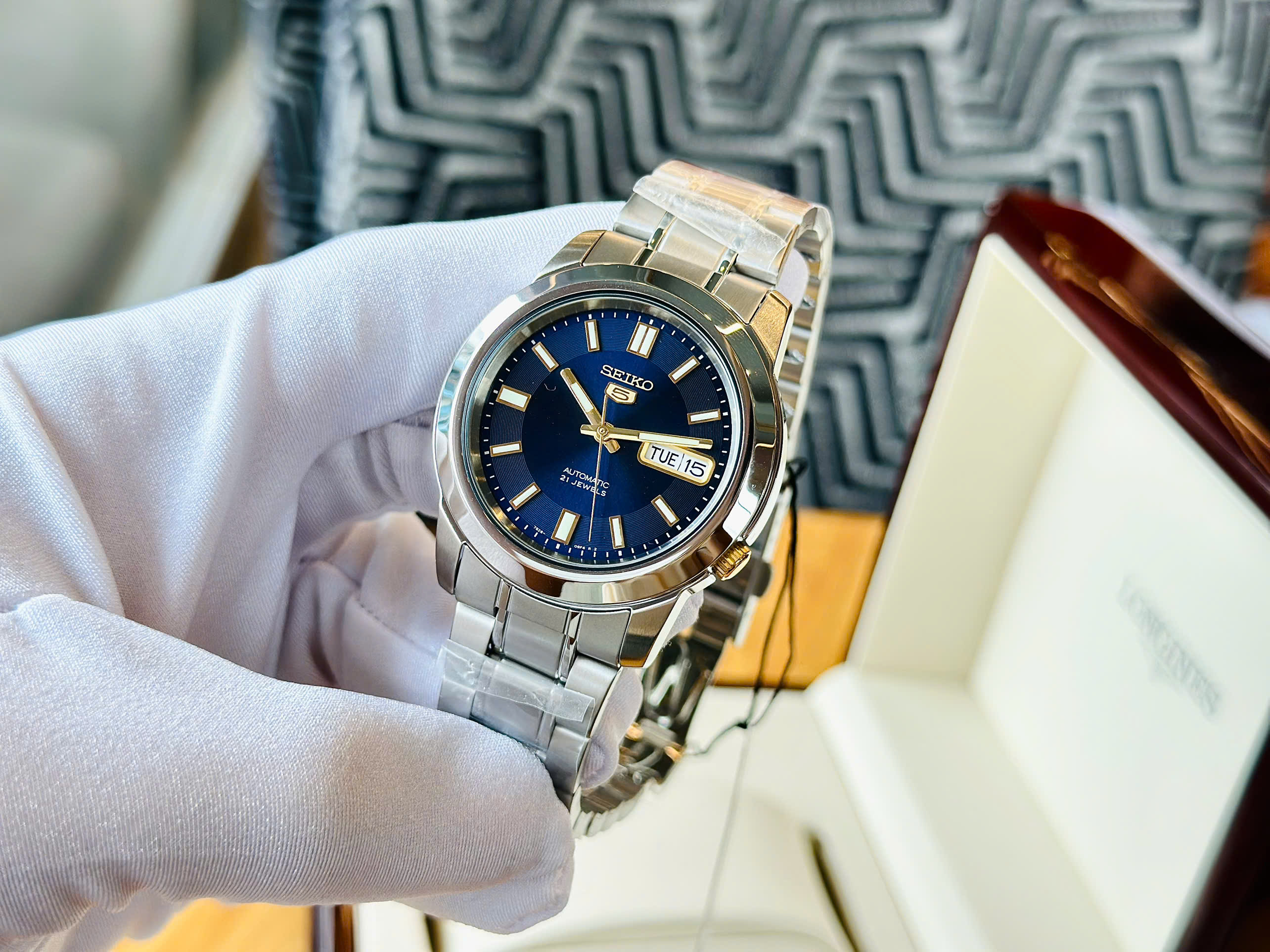 Đồng Hồ Nam Seiko Automatic SNKK11K1 Chính Hãng 4