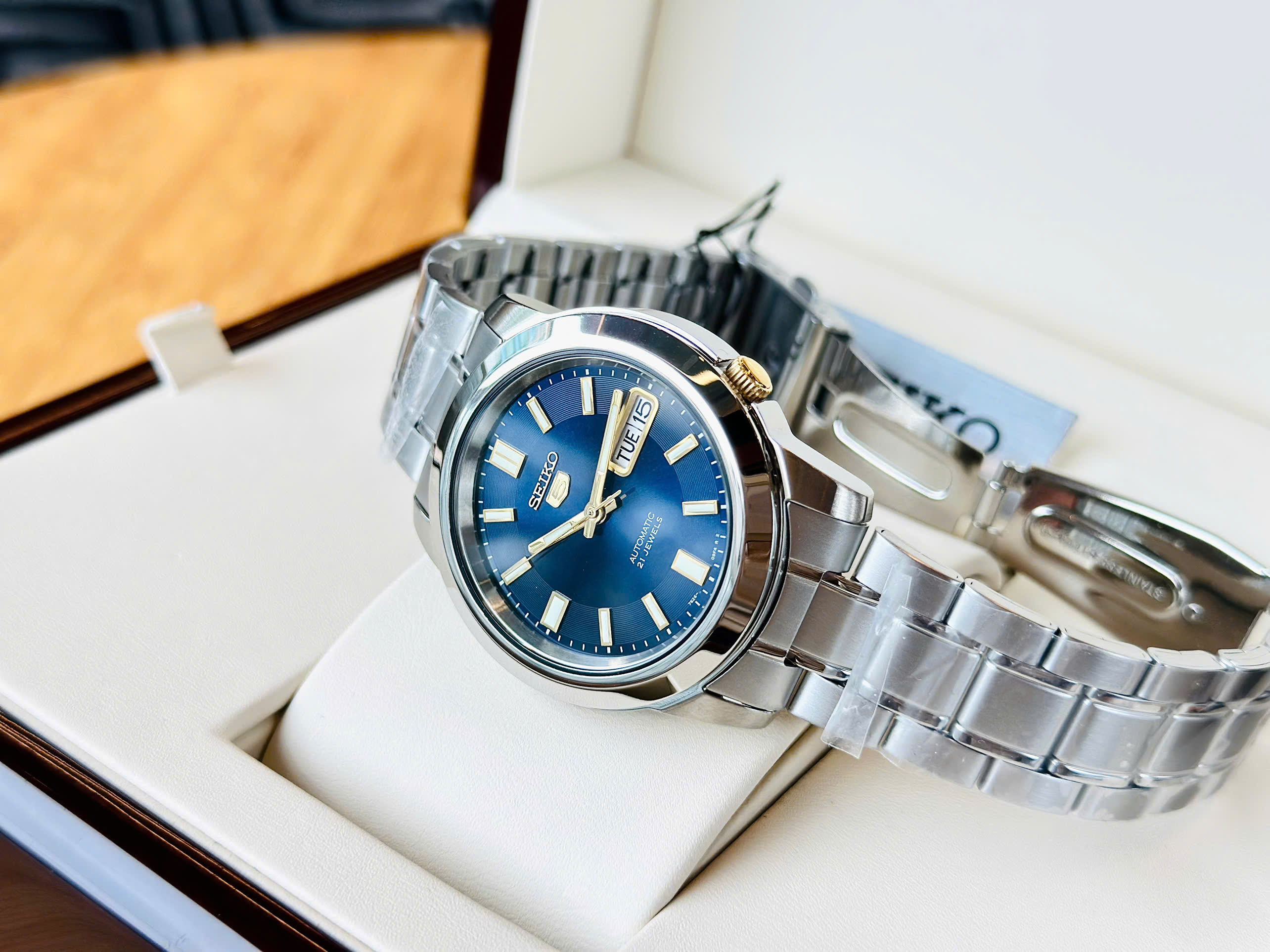 Đồng Hồ Nam Seiko Automatic SNKK11K1 Chính Hãng 6