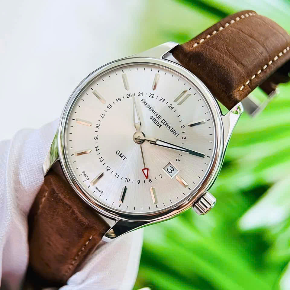 Đồng Hồ Nam Frederique Constant Classic GMT FC-252SS5B6 Like New 2