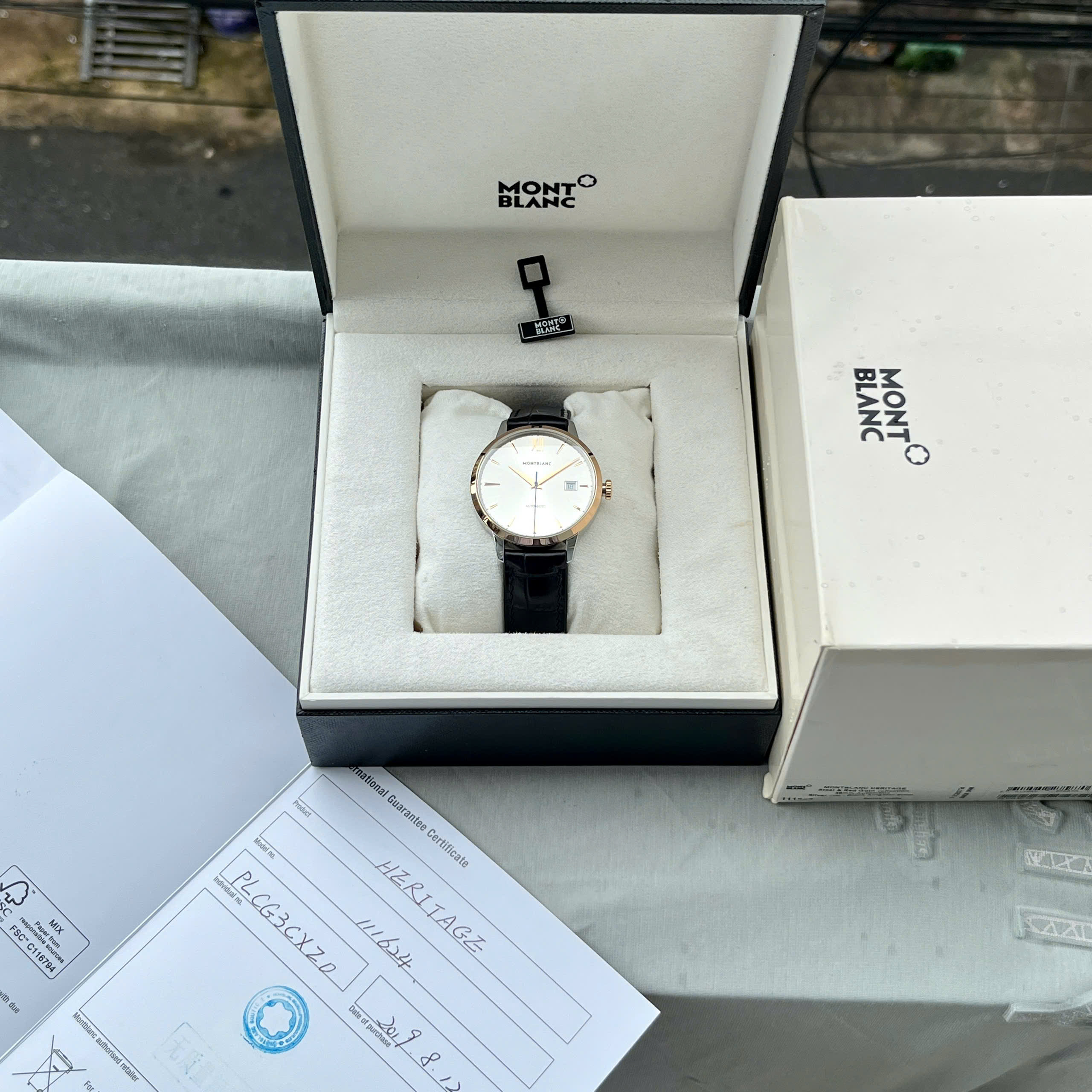 Đồng Hồ Nam Montblanc Heritage 111624 QSD 7