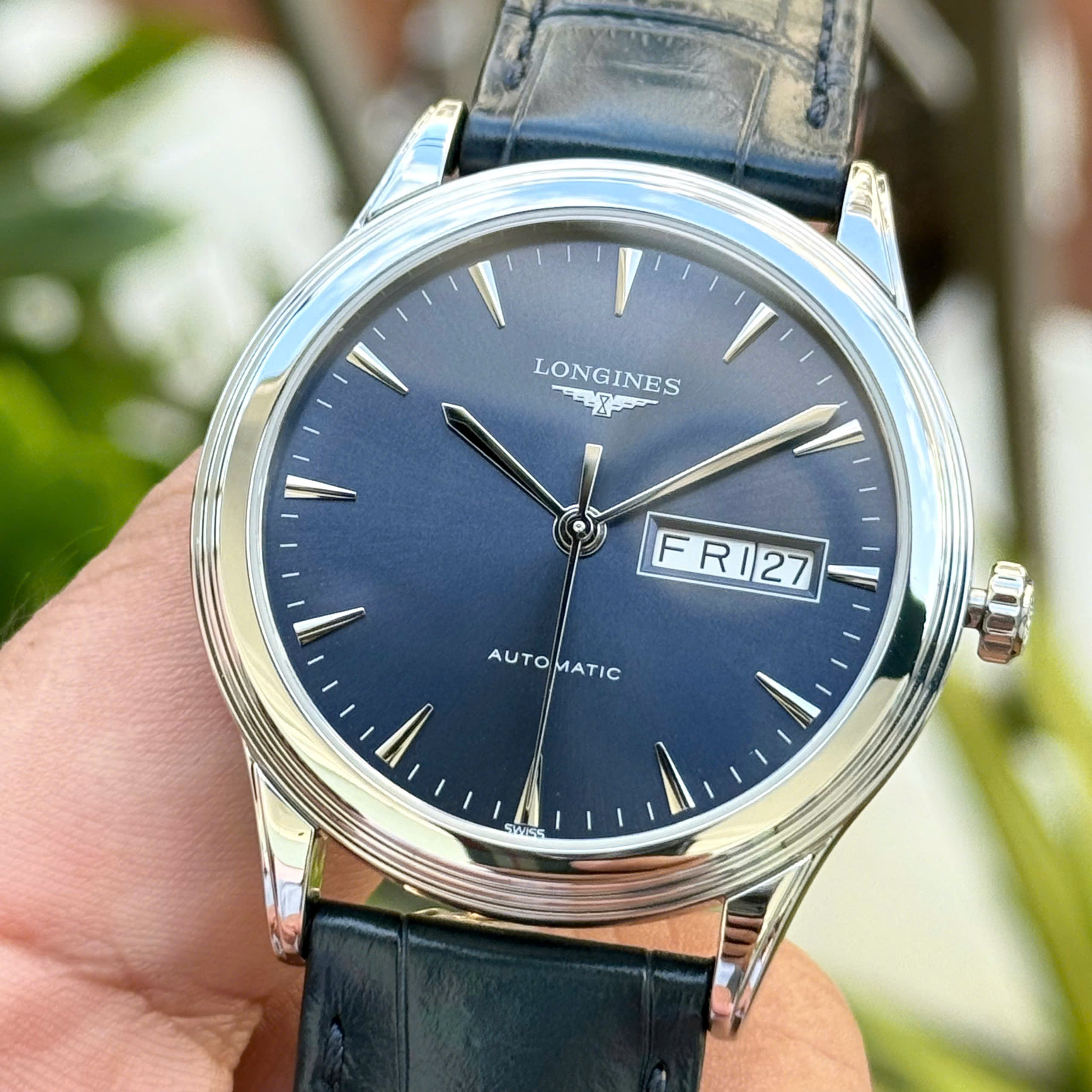 Đồng Hồ Nam Longines Flagship L4.899.4.92.2 QSD 2