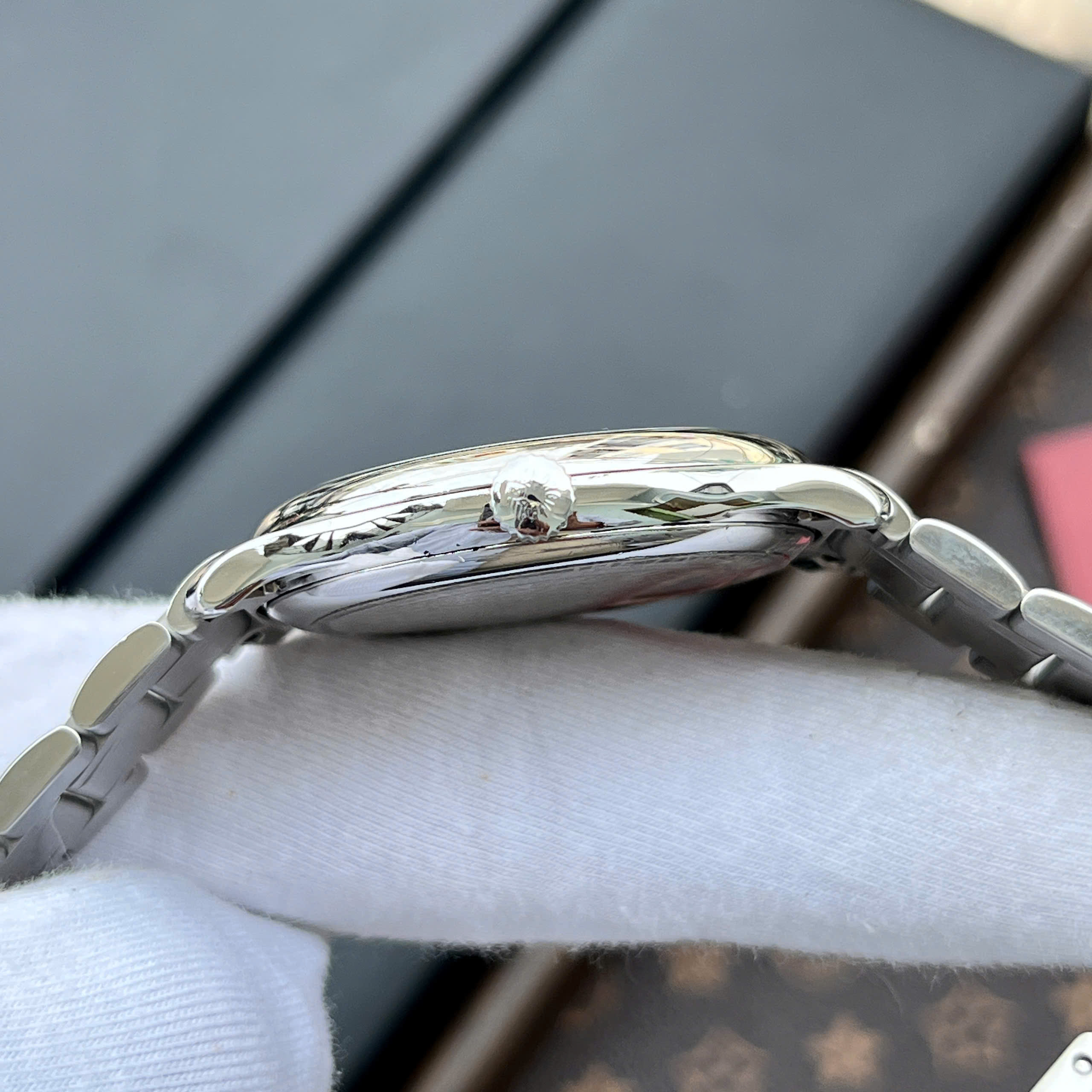 Đồng Hồ Nam Longines Master Collection Diamond L2.628.4.57.6 QSD 6