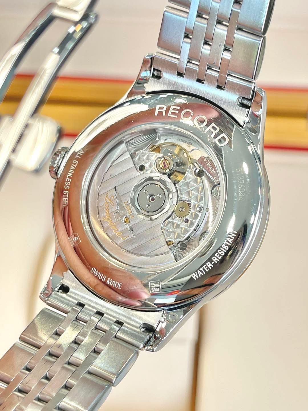 Đồng Hồ Nam Longines Record L2.821.4.11.6 QSD 2