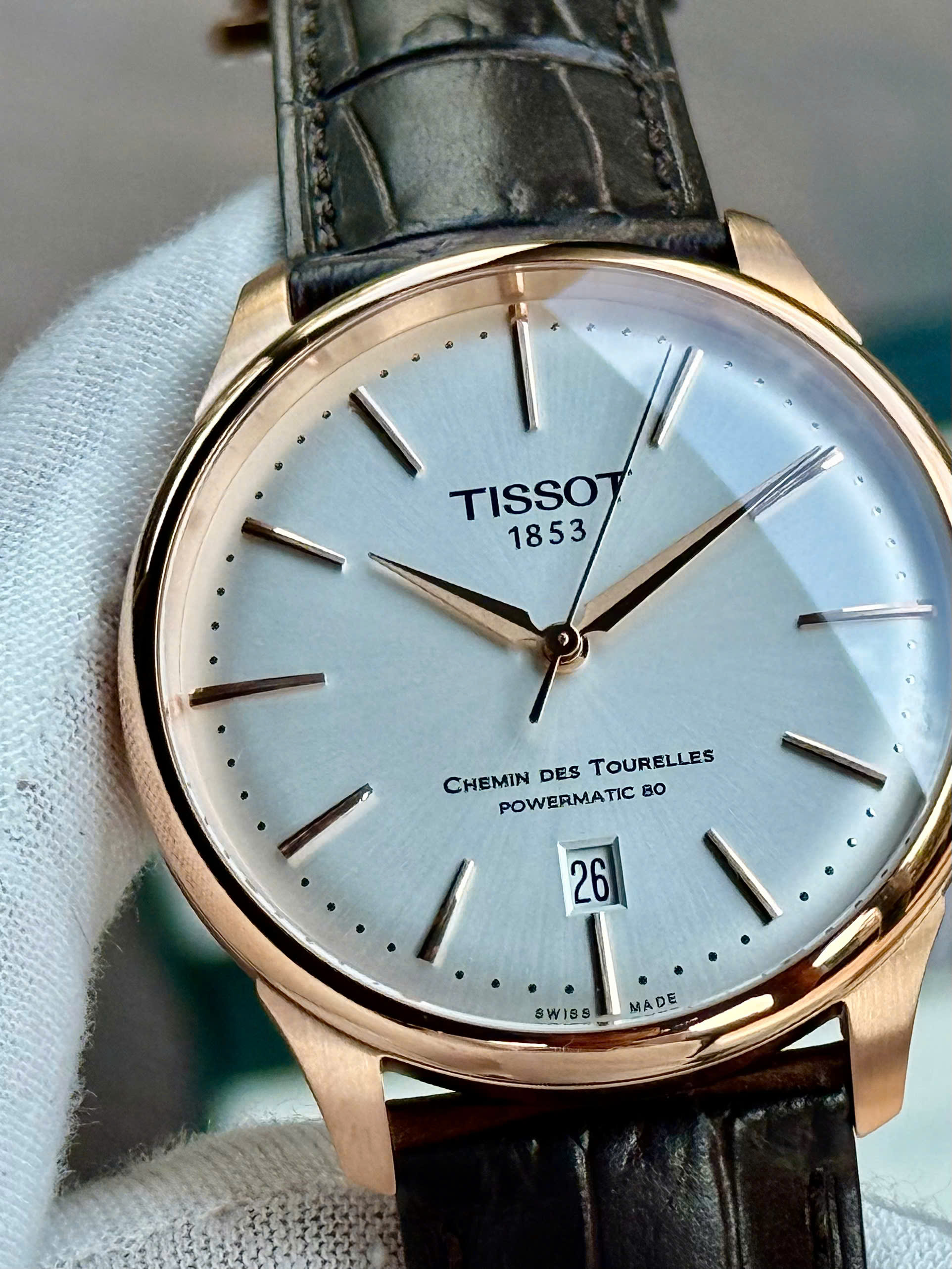 Đồng Hồ Nam Tissot Chemin Des Tourelles Powermatic 80 T139.807.36.031.00 Chính Hãng 1
