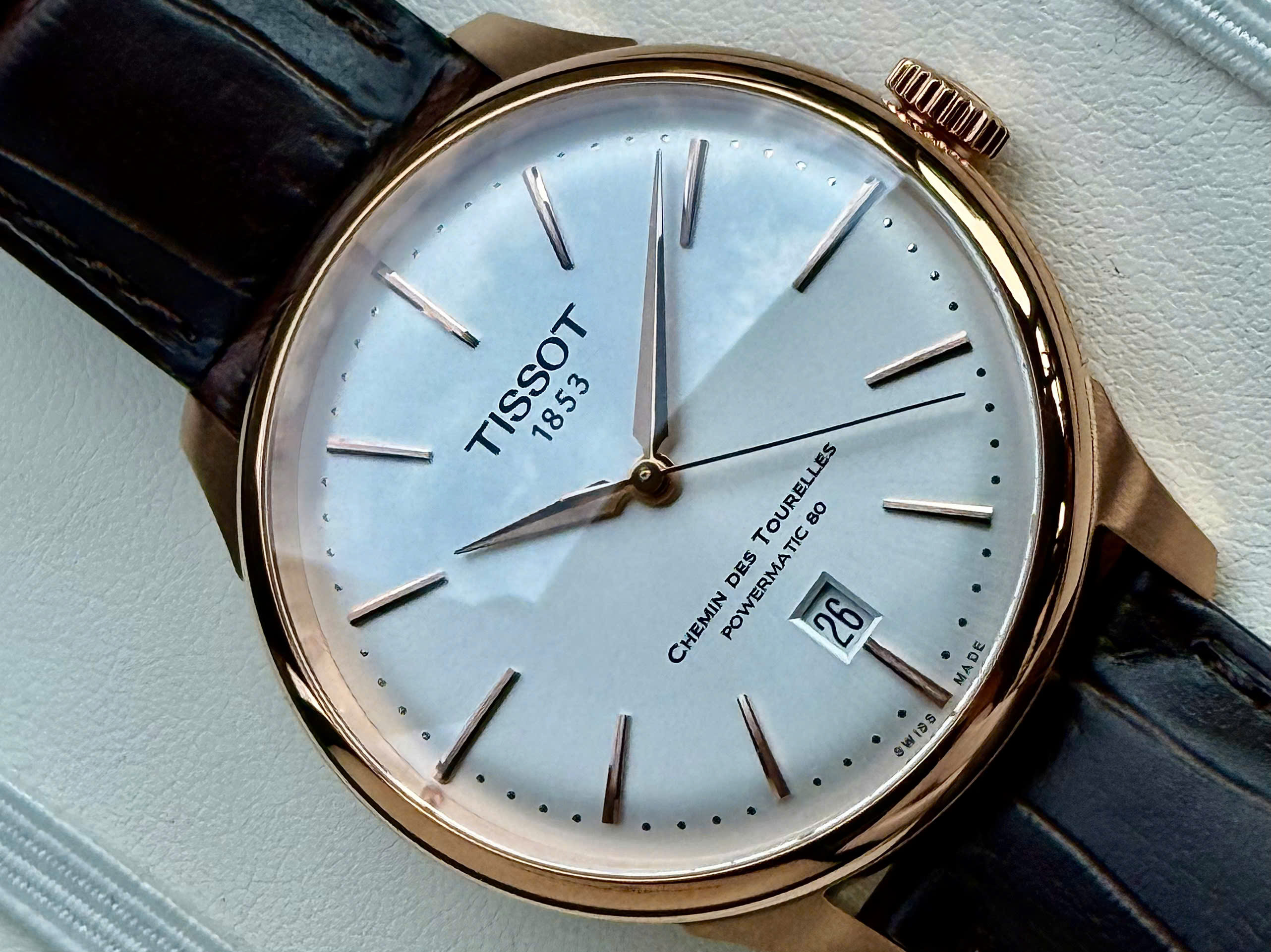 Đồng Hồ Nam Tissot Chemin Des Tourelles Powermatic 80 T139.807.36.031.00 Chính Hãng 3