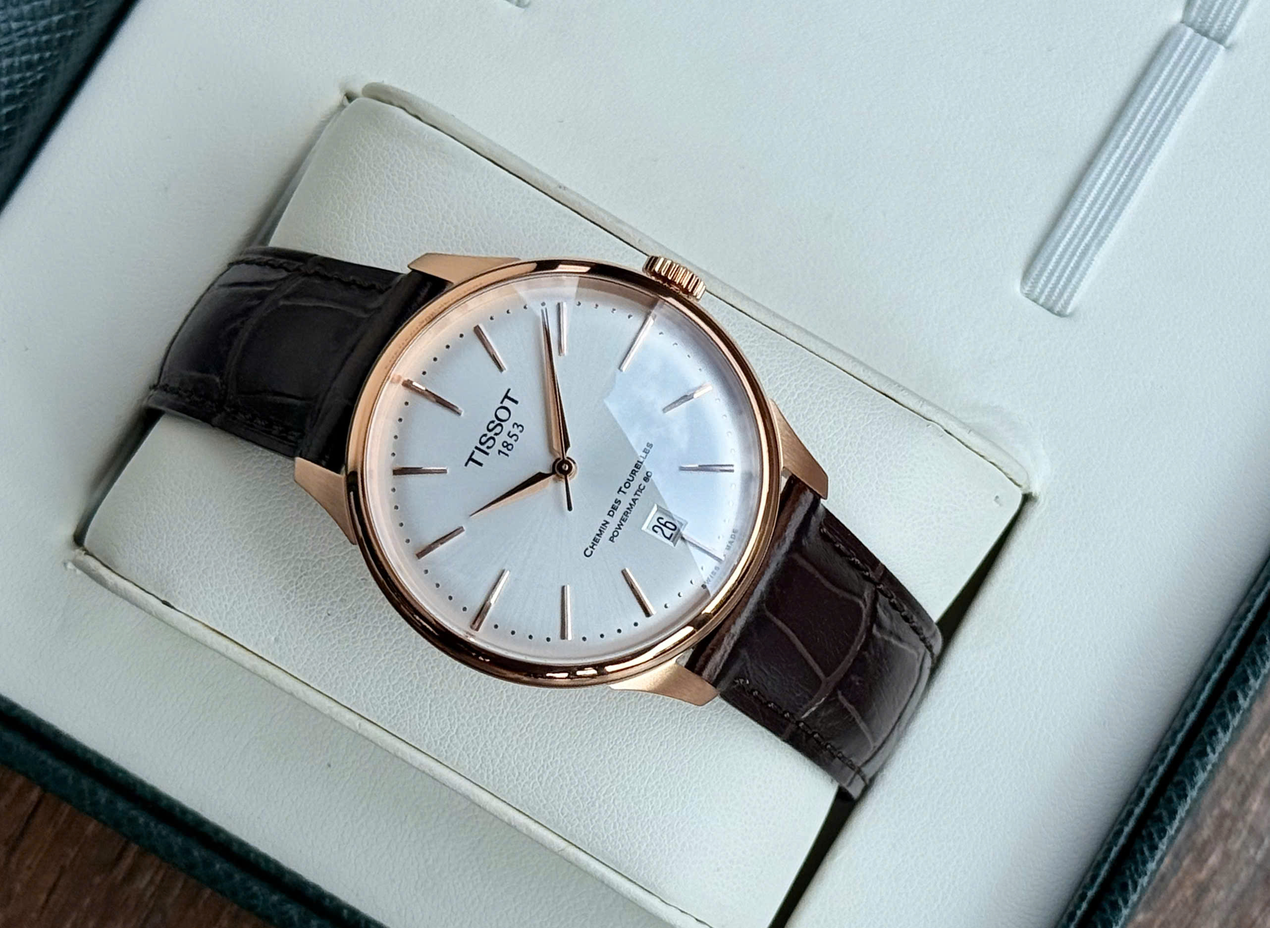 Đồng Hồ Nam Tissot Chemin Des Tourelles Powermatic 80 T139.807.36.031.00 Chính Hãng 4