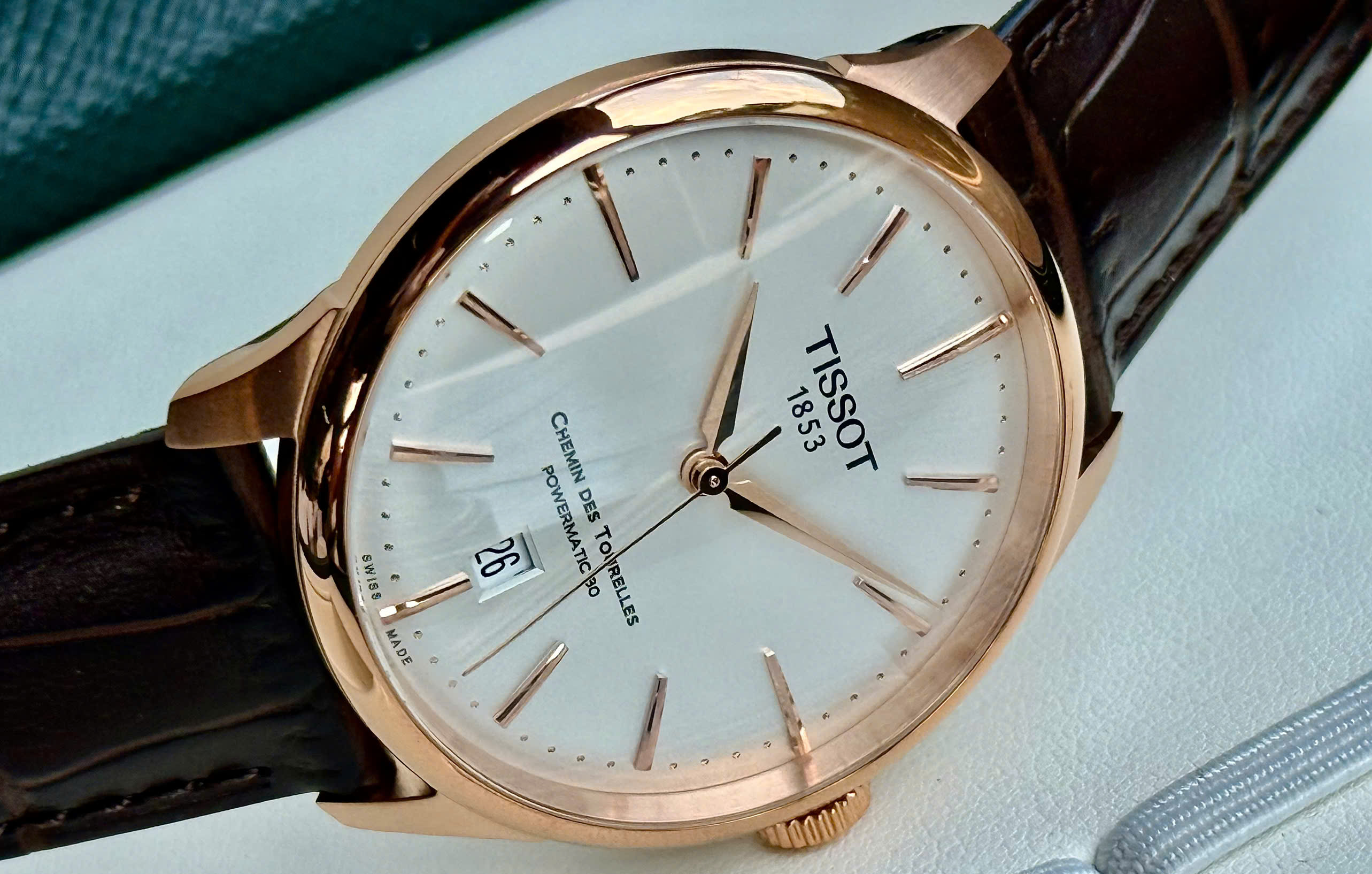 Đồng Hồ Nam Tissot Chemin Des Tourelles Powermatic 80 T139.807.36.031.00 Chính Hãng 9