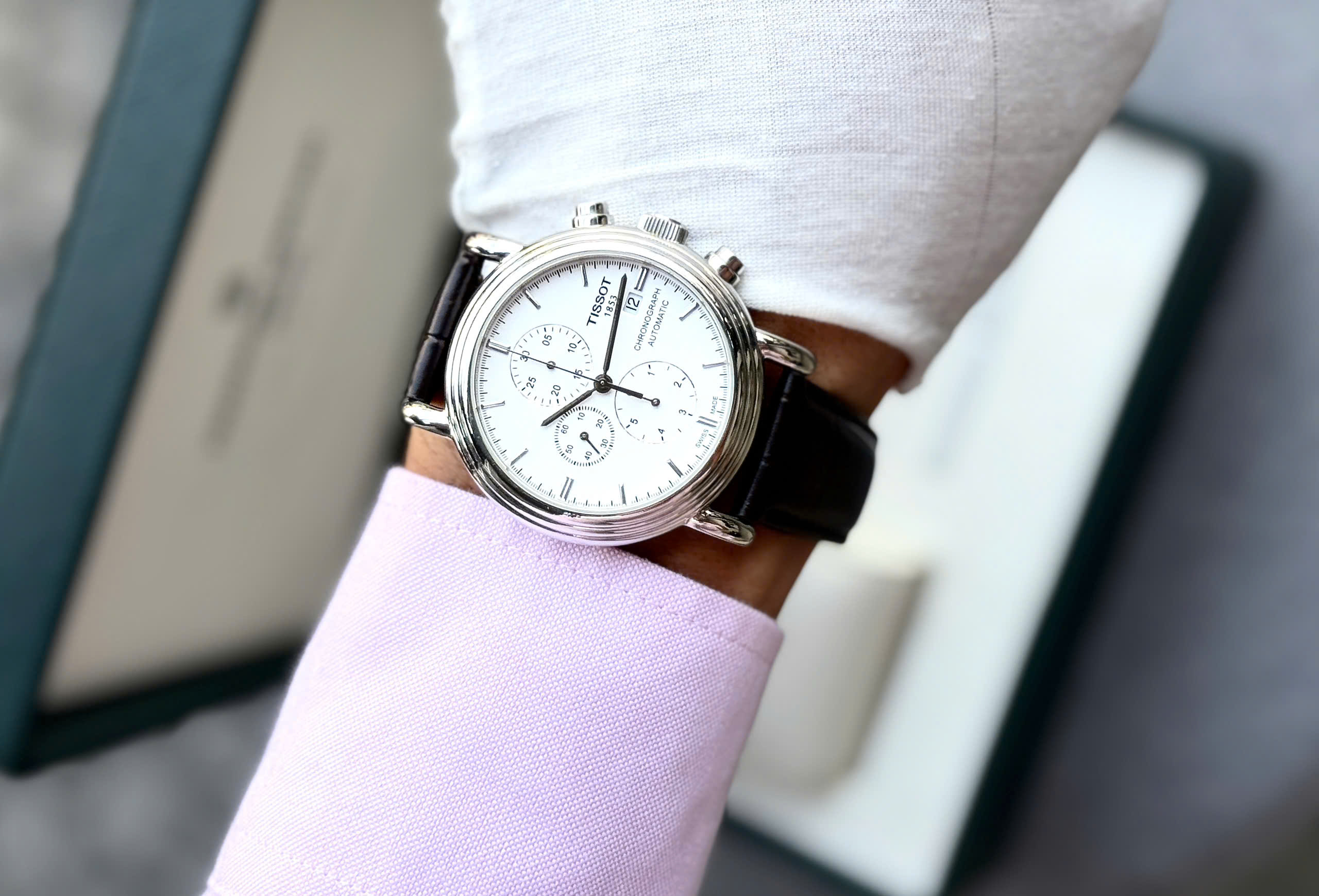 Đồng Hồ Nam Tissot Carson Automatic T068.427.16.011.00 QSD 6
