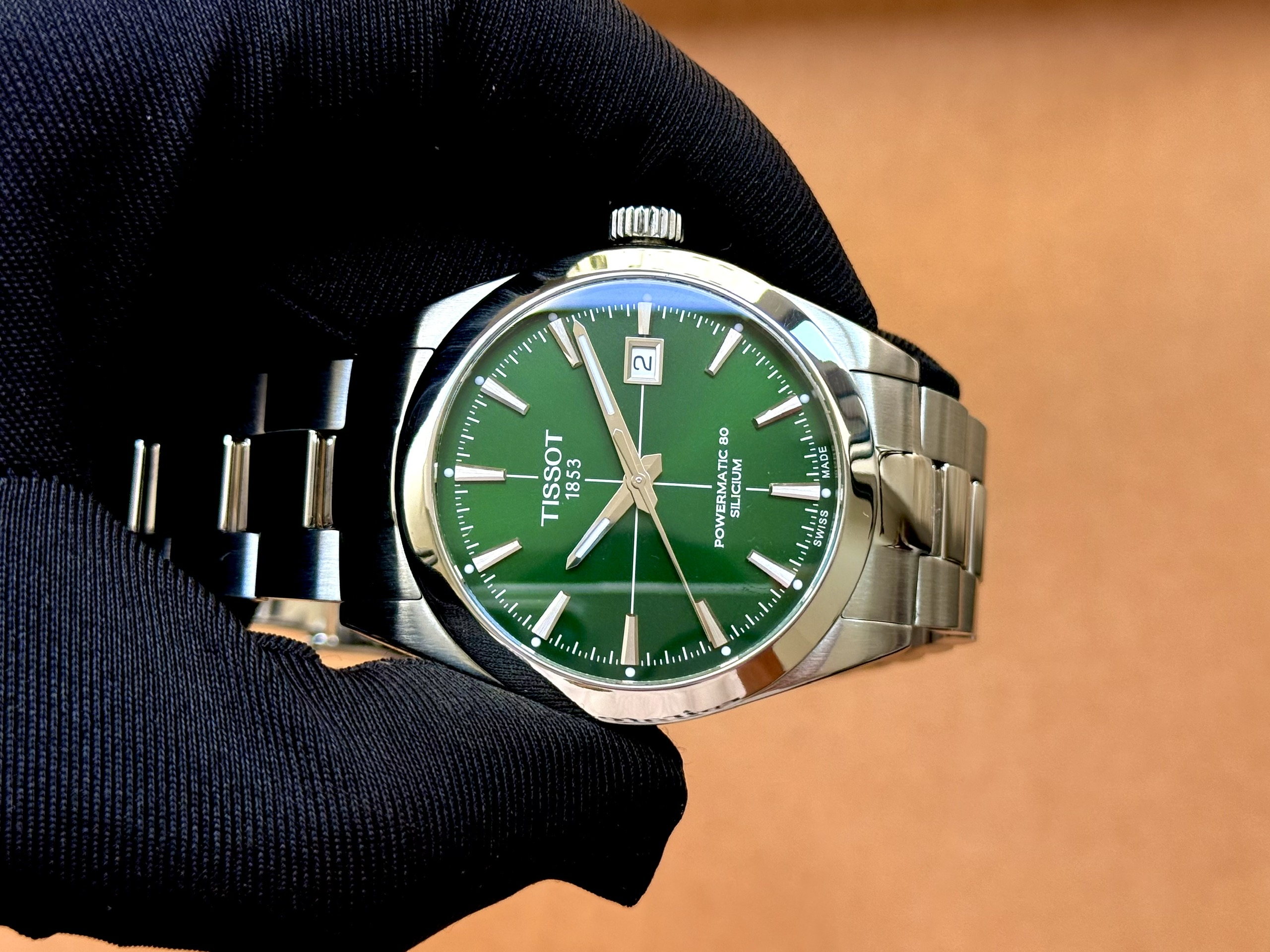 Đồng Hồ Nam Tissot Automatic Gentleman Powermatic 80 Silicium T127.407.11.091.01 QSD 8