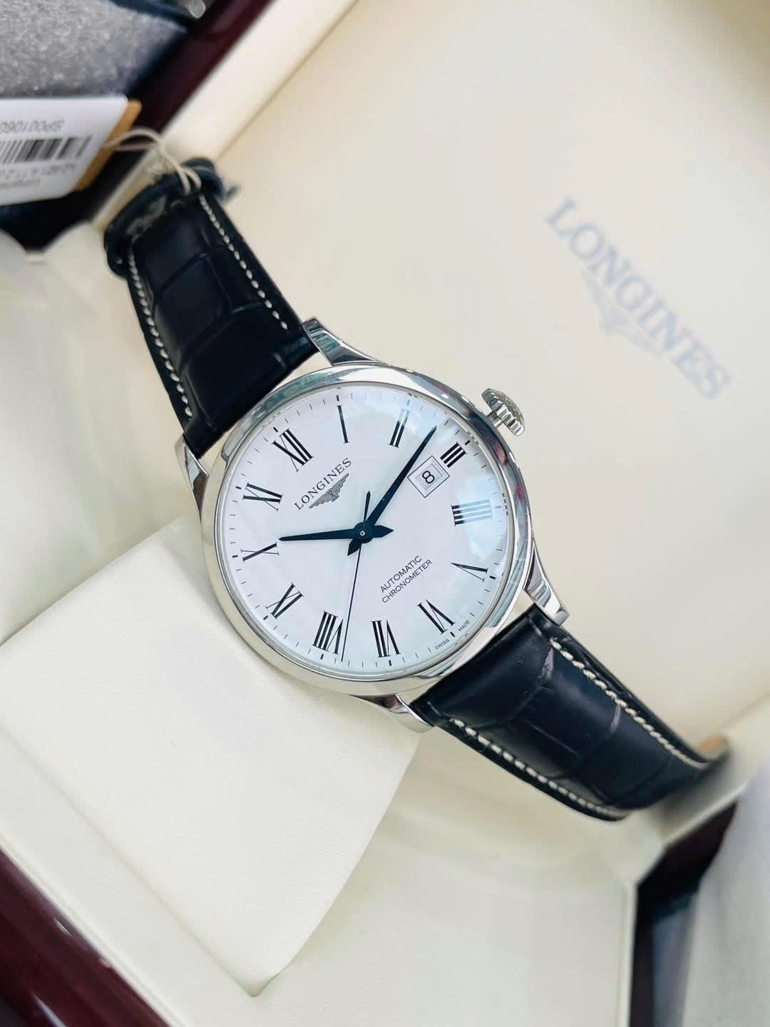 Đồng  Hồ Nam Longines Record Collection L2.821.4.11.2 QSD 2
