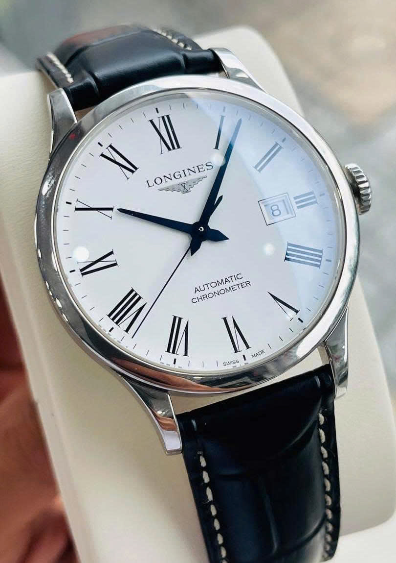 Đồng  Hồ Nam Longines Record Collection L2.821.4.11.2 QSD 3